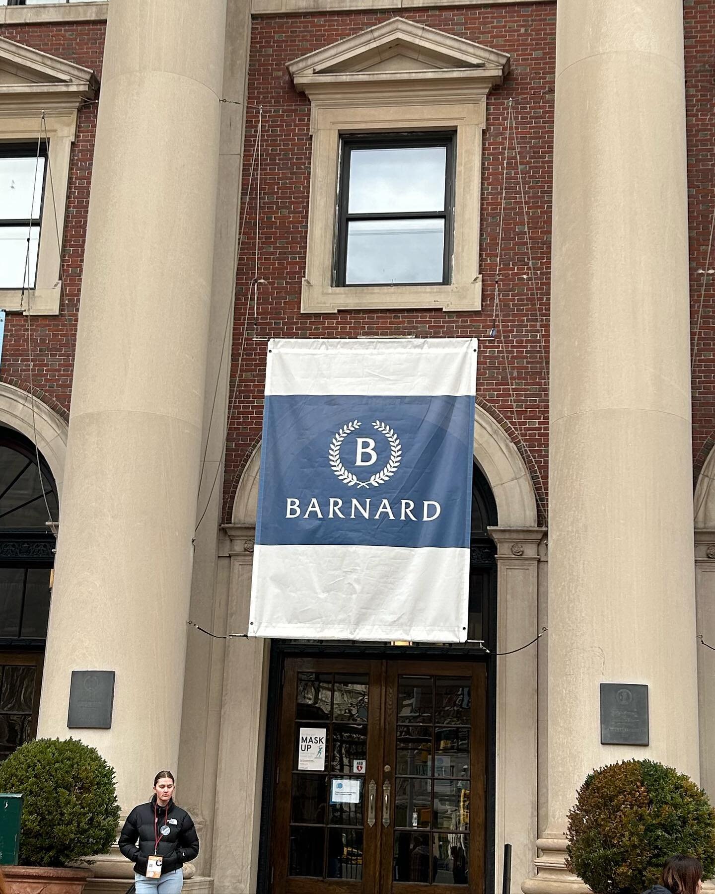 Over the weekend I went back to @barnardcollege and to the @barnardathenacenter @athenafilmfest. I am so encouraged by the next generation of women who are blazing their own trails as well as learning what it means to be a leader and teaching us all 