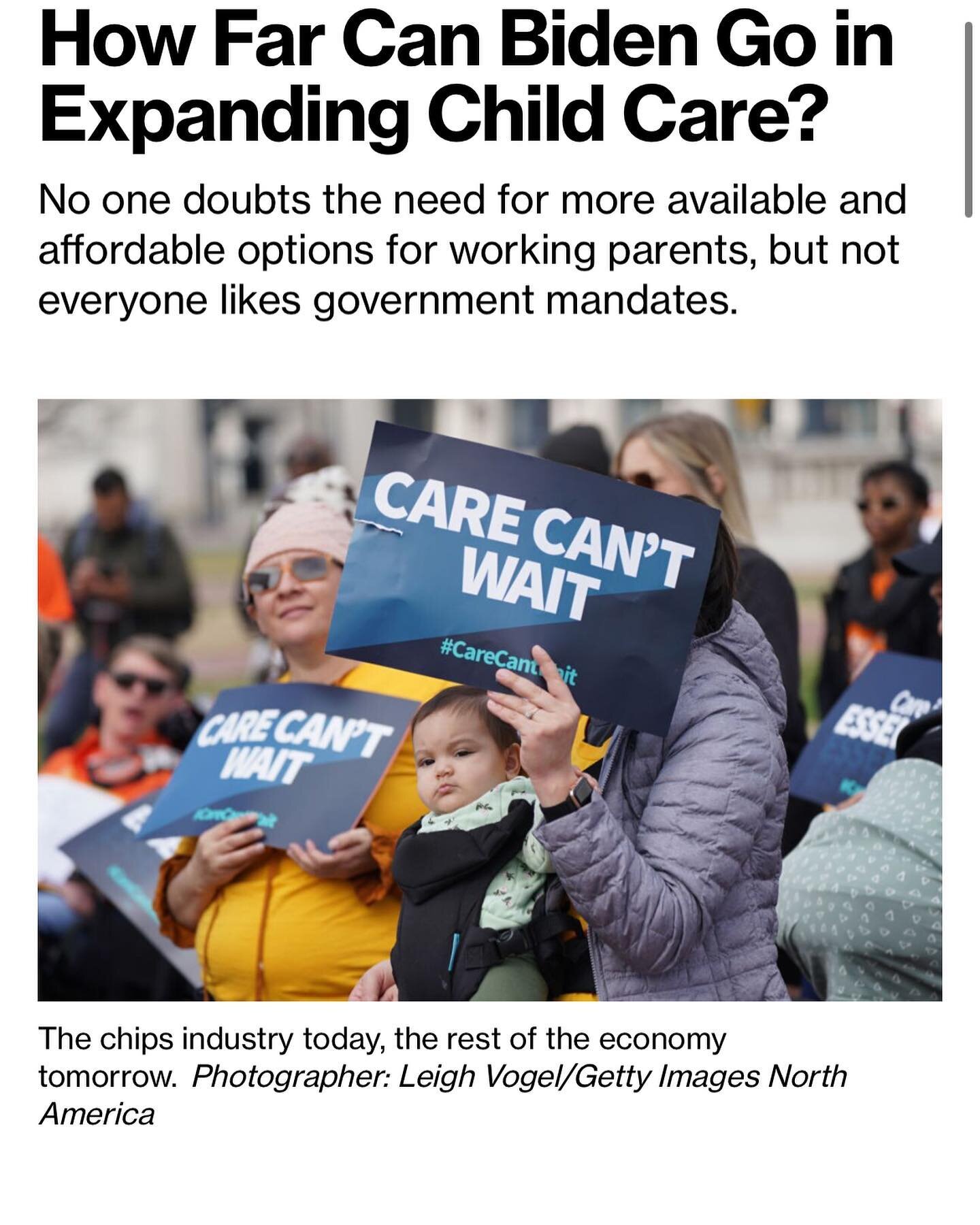 Is this a one off or a bigger play toward implementing care economy objectives that have been stymied legislatively? I took a look at a couple of other programs for clues. Pls checkout my latest piece for @bloombergopinion 

&ldquo;The bottom line: M