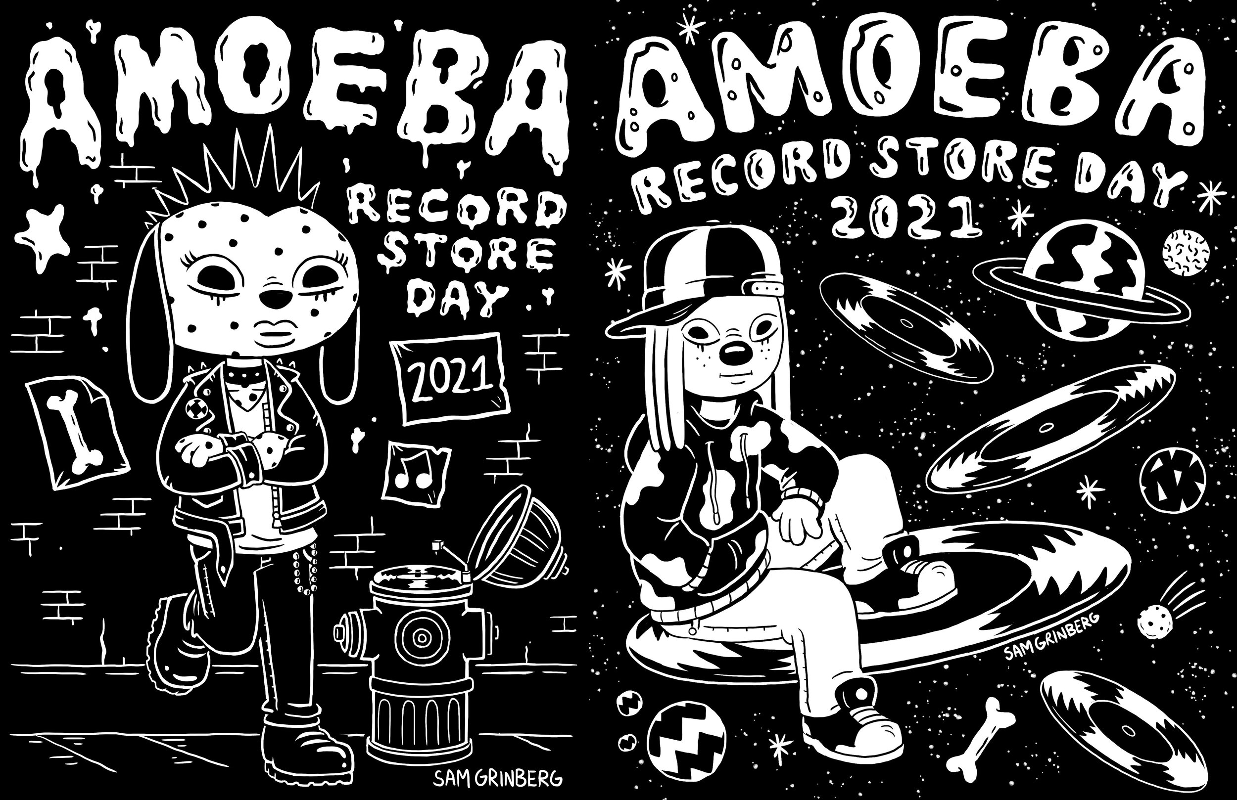 Amoeba Music Hollywood Record Store Day Designs