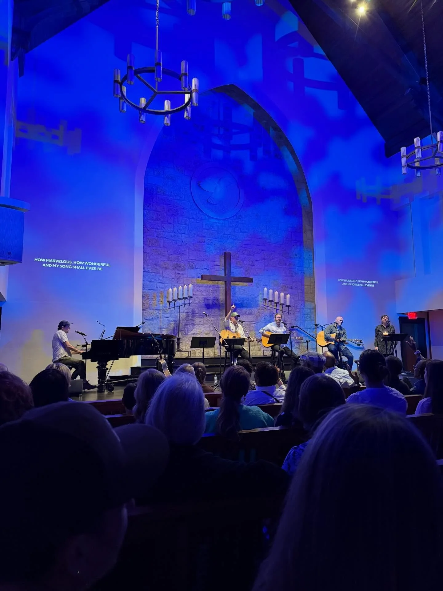 Last night was special. I had the honor of leading worship alongside other worship leaders from around the city of Austin and sharing the stage with @blessingoffor. Blessing&rsquo;s talent is unreal - seriously, go check out his music and story if yo