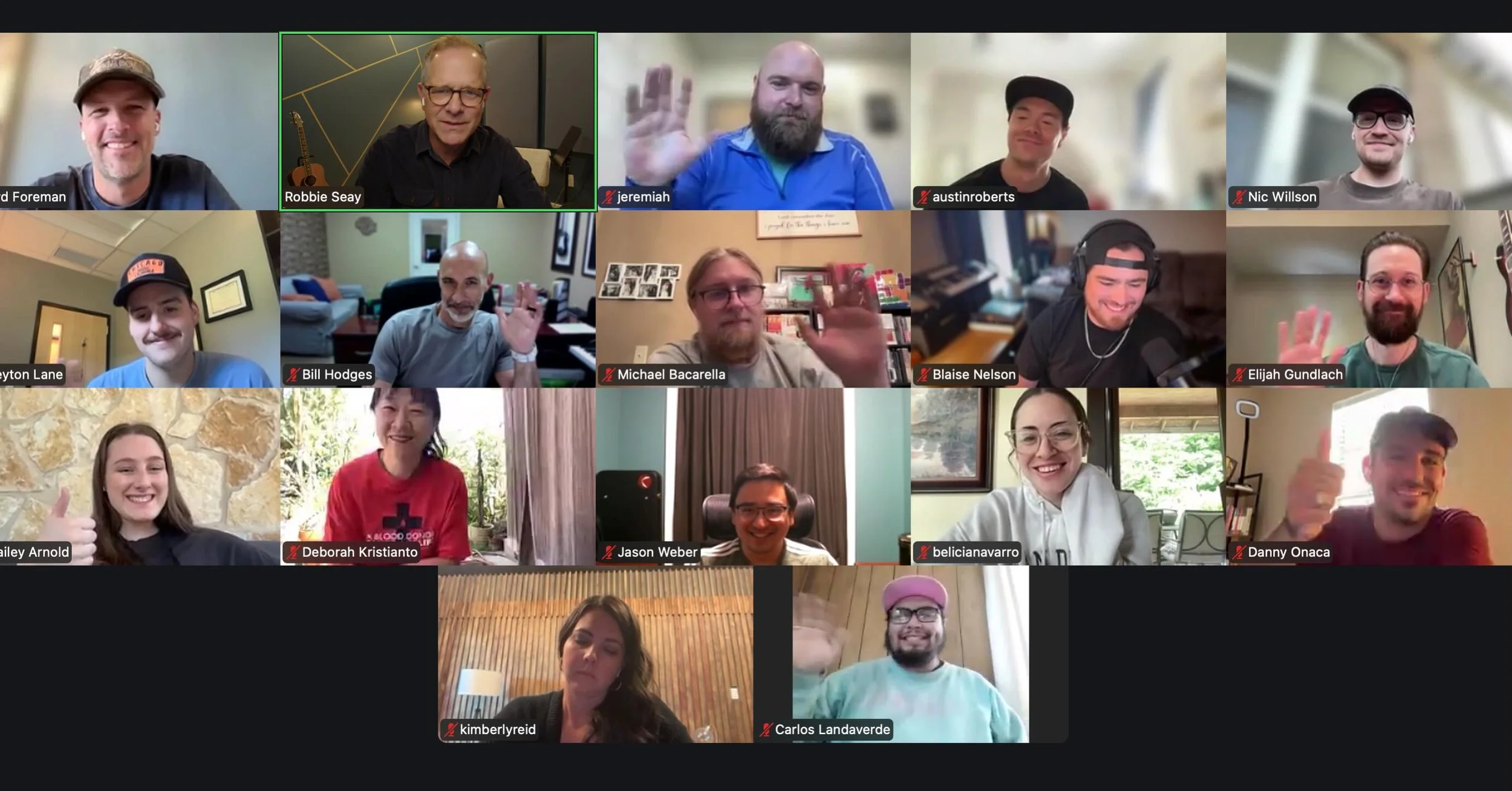 Wrapped up four months of leading the @theworshipinitiative virtual cohort yesterday, and I&rsquo;m still blown away by what this became and the friendships that came out of it.

Getting to pour into and develop worship leaders from all over the coun