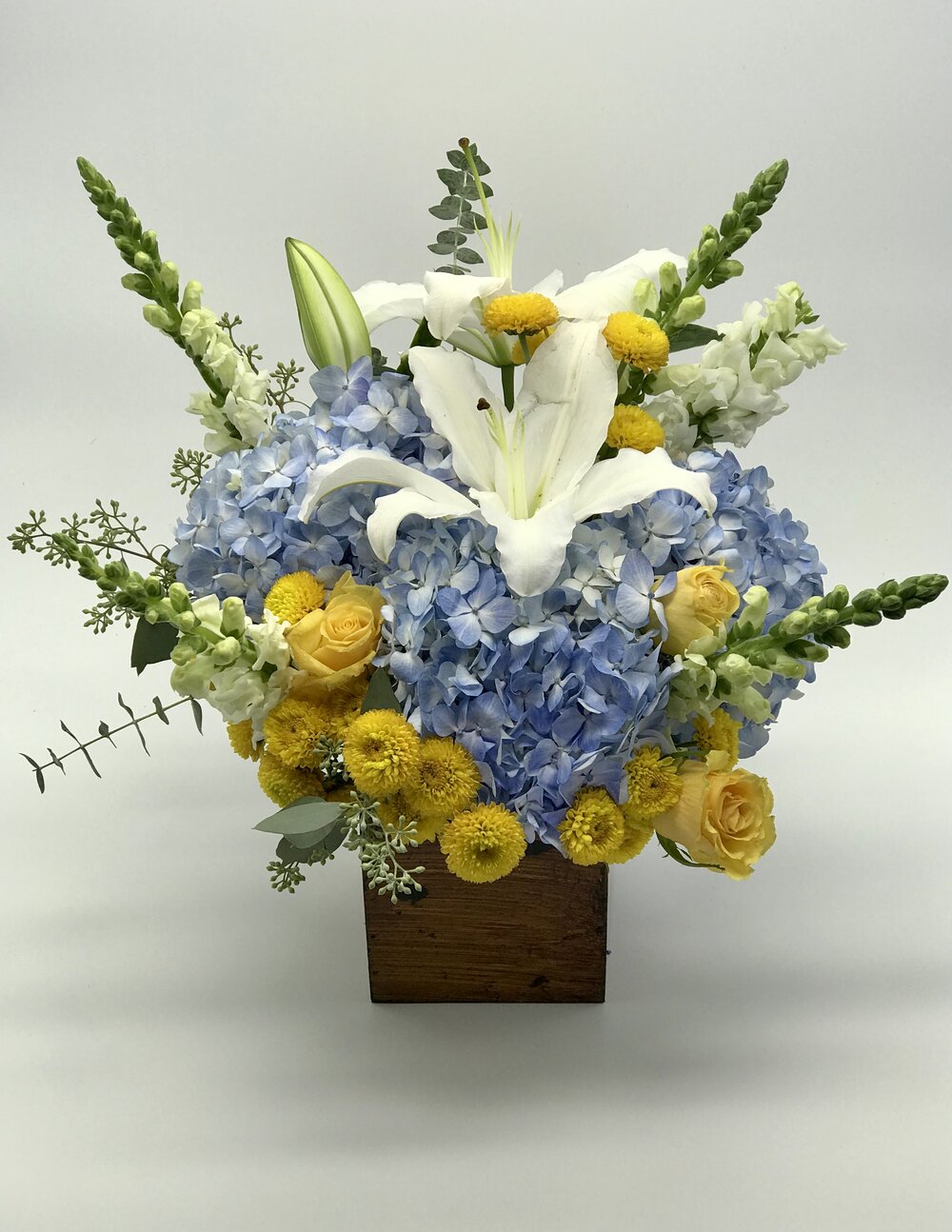 Cool Blue- Money Bouquet