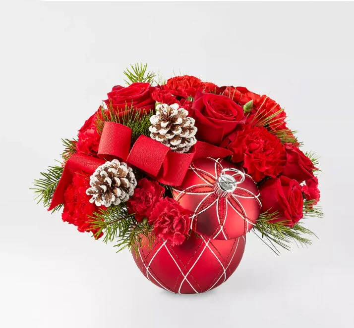 Christmas Ornament Bouquet