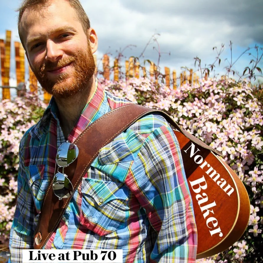 5/4!! @normanbakermusic will be playing some tunes for y&rsquo;all, come on through at 7pm and grab a drink, grab some dinner and enjoy your Thursday night!