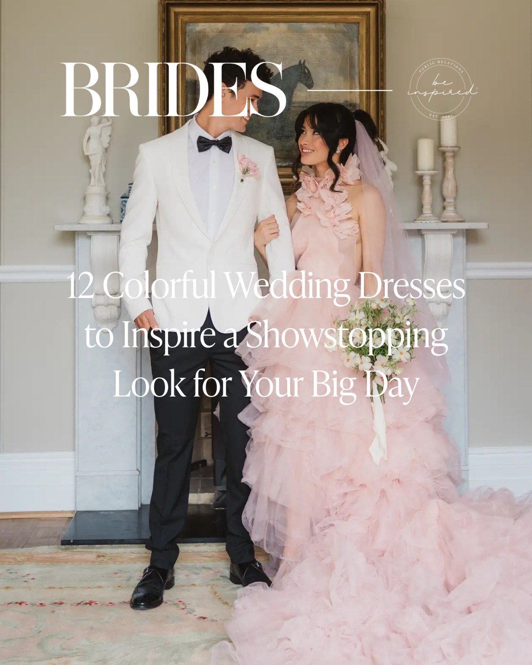 Colorful wedding dresses are having their moment 🩷 

Our pros shared their favorite colorful wedding gowns with @brides to inspire a showstopping look for your big day!
