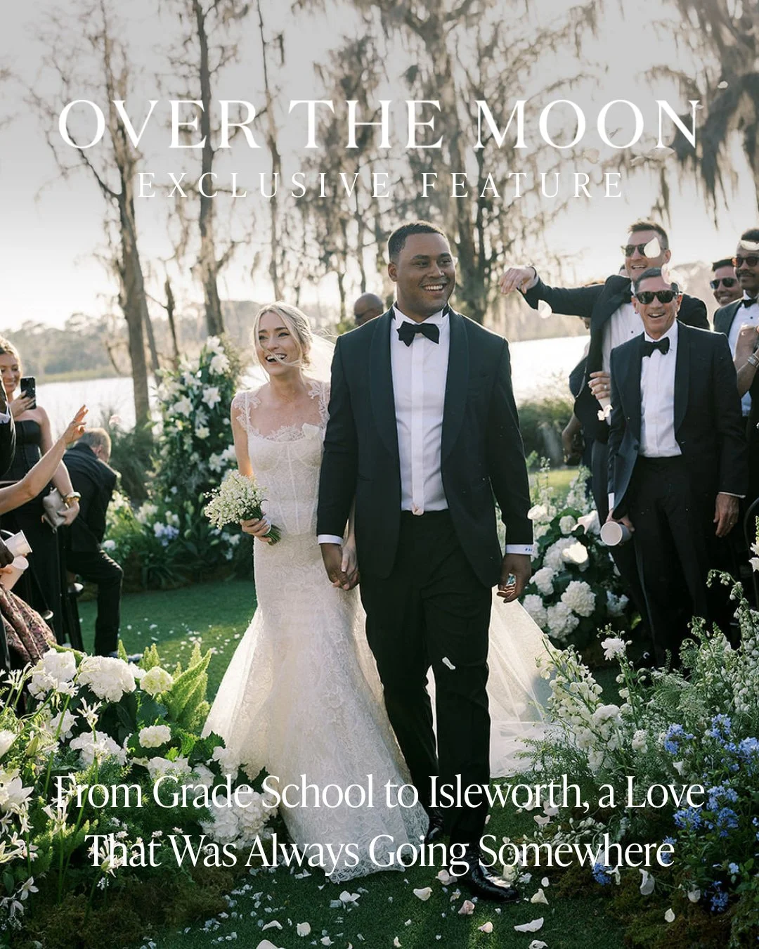 After a last minute appointment made on the flight there, it was love at first sight for this bride and her @verawangbride wedding gown 🤍 

We are thrilled to have the talented @kristenweaverphoto placed exclusively on @overthemoon, where you can re
