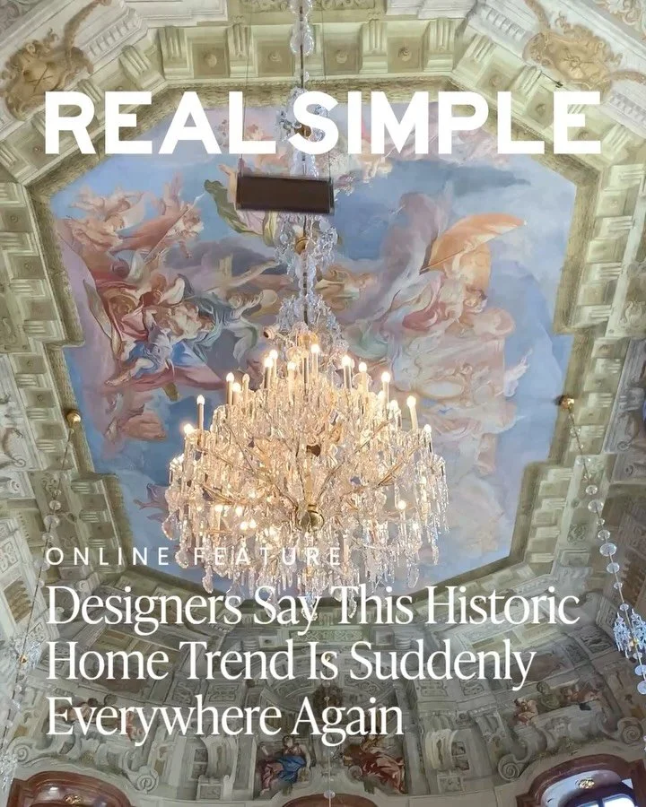 Another one for the books: our interior design client @averycarter is featured on Real Simple talking the mural resurgence taking over historic homes.

Read the full feature live on @realsimple!