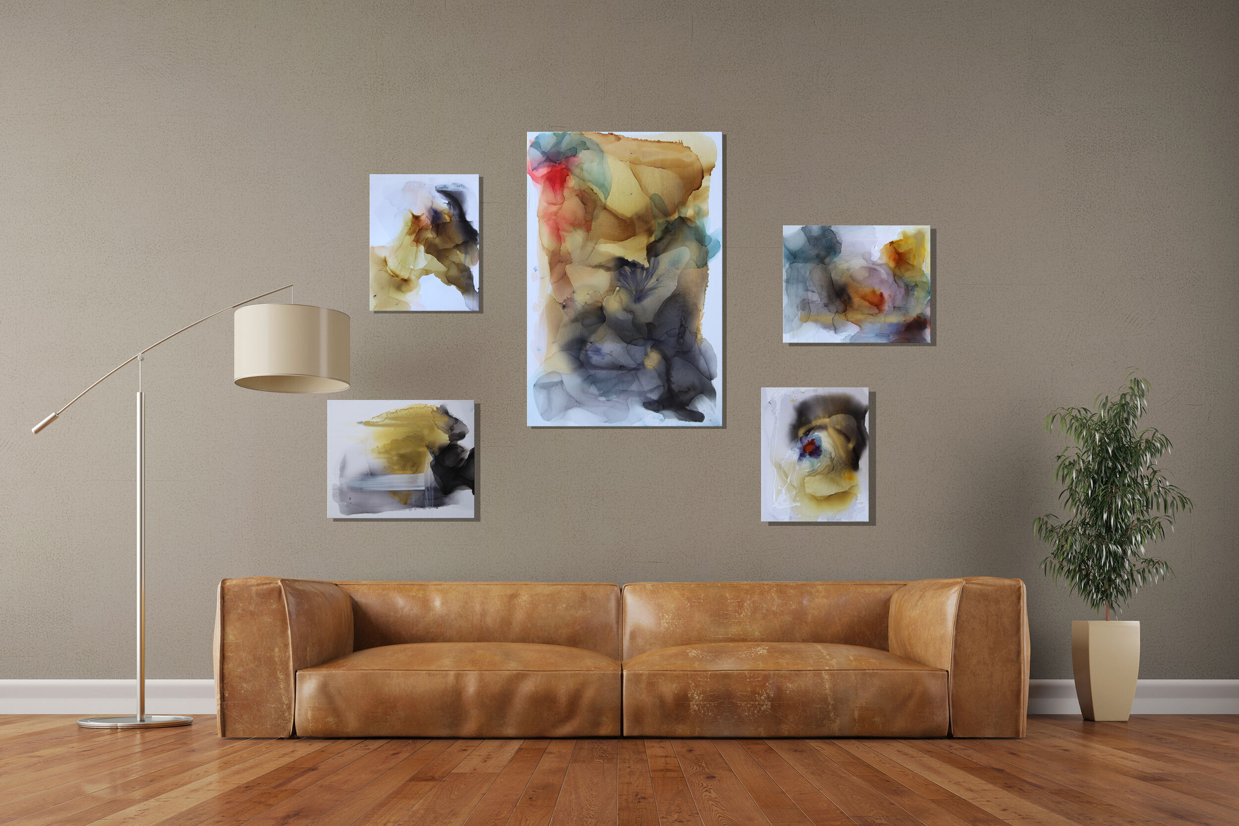 Ink Collection on the wall.jpg