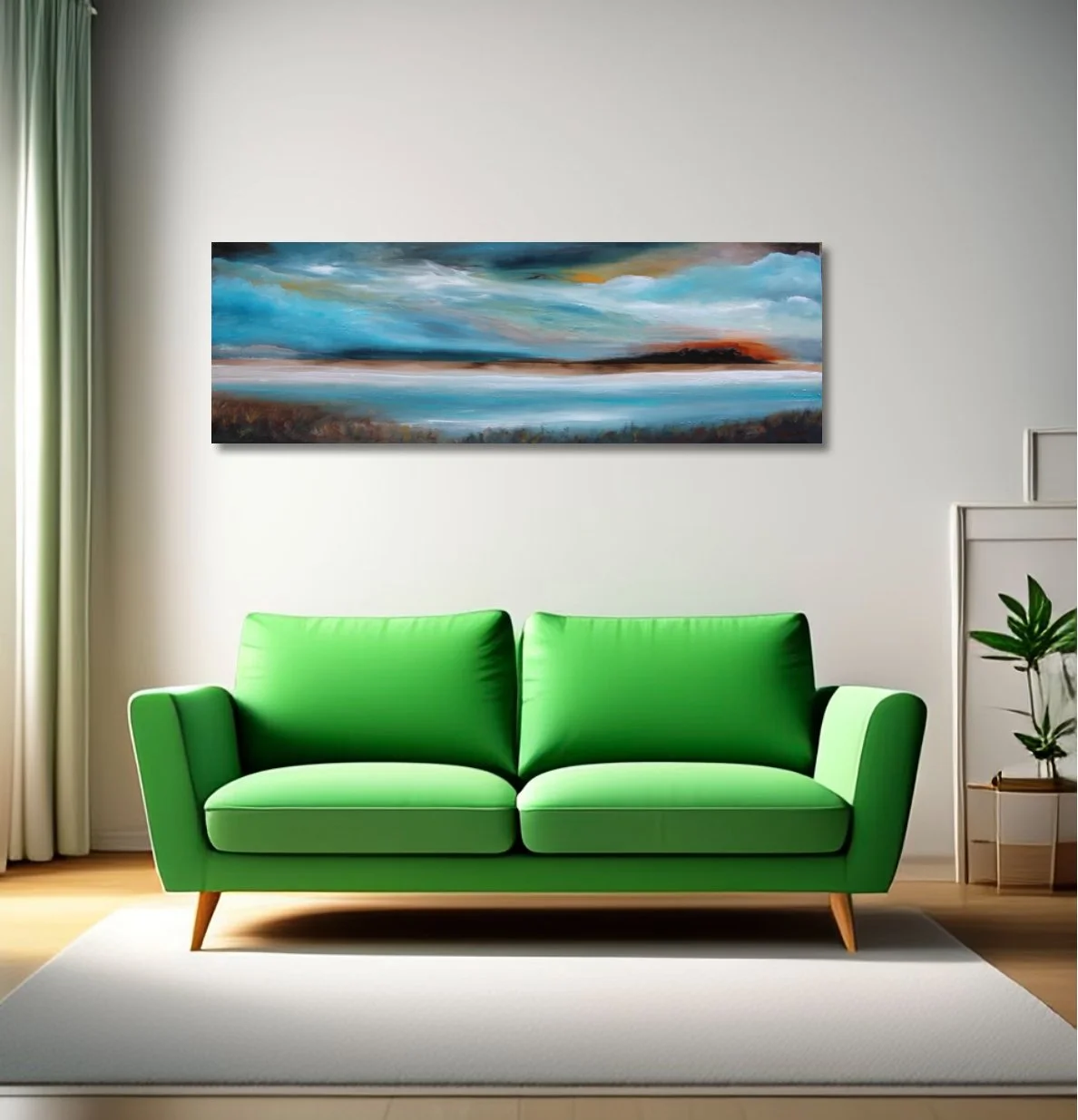 SOLD - Perfect Balance Ocean Skies