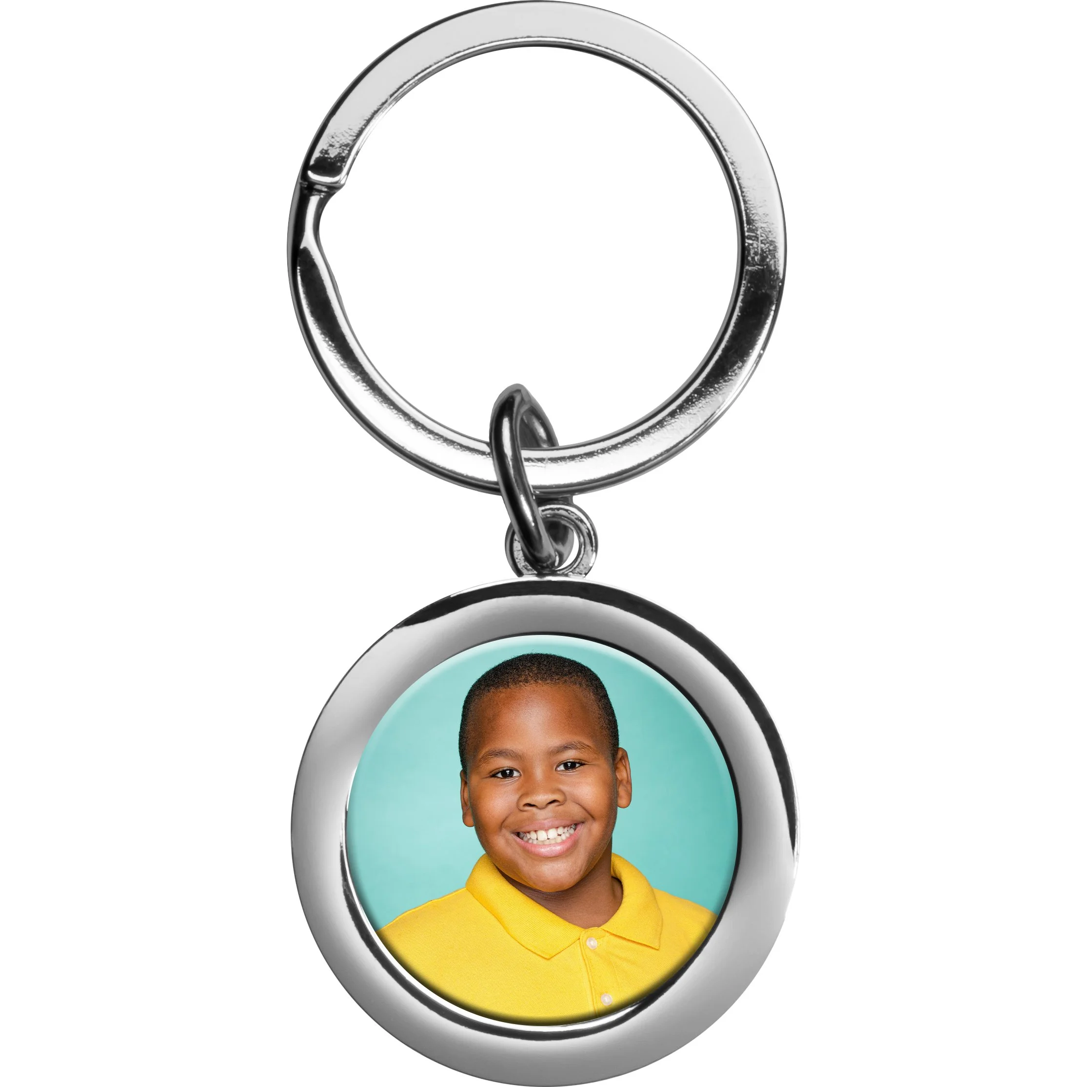 Deluxe Silver Keychain