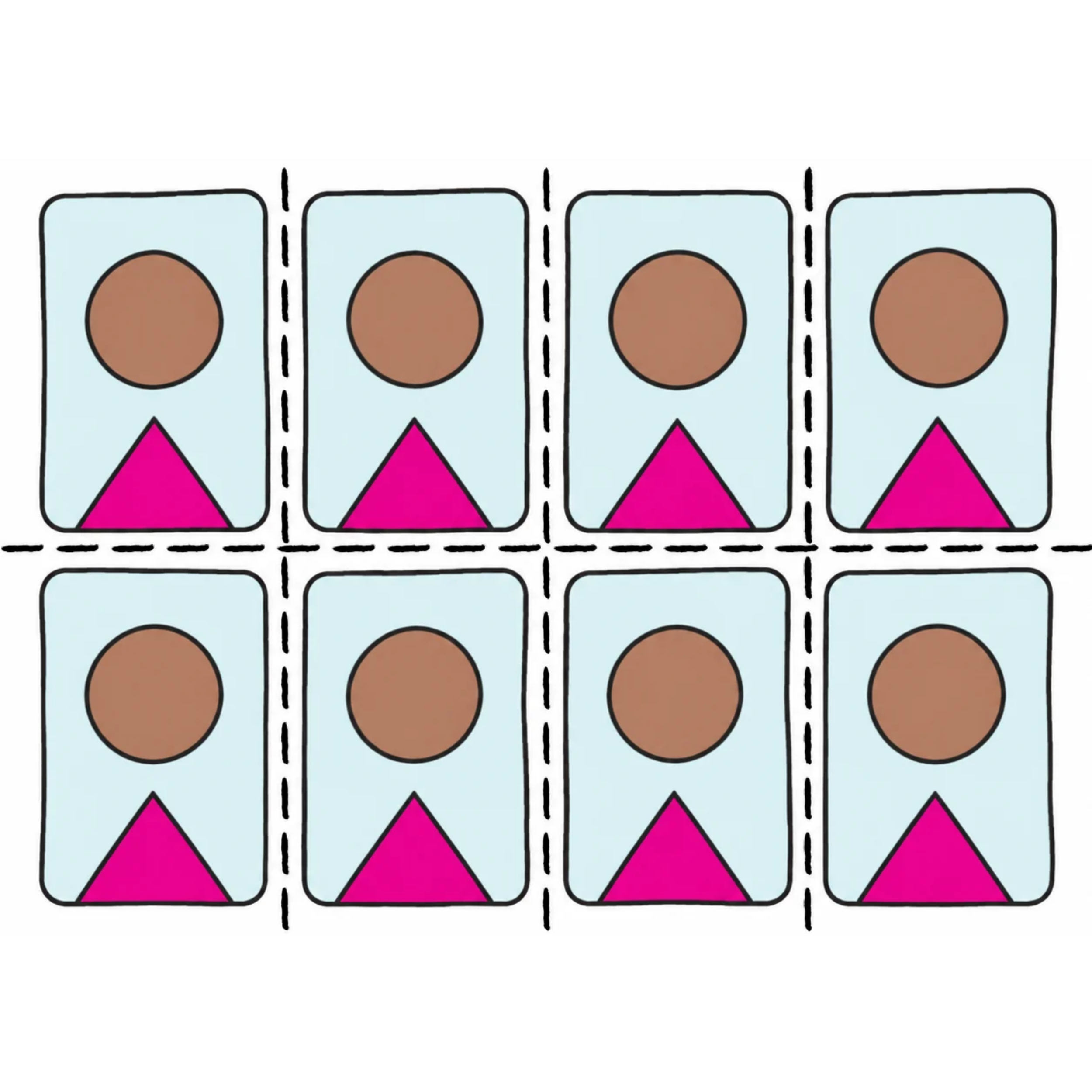 8 - Die-Cut Wallet Prints