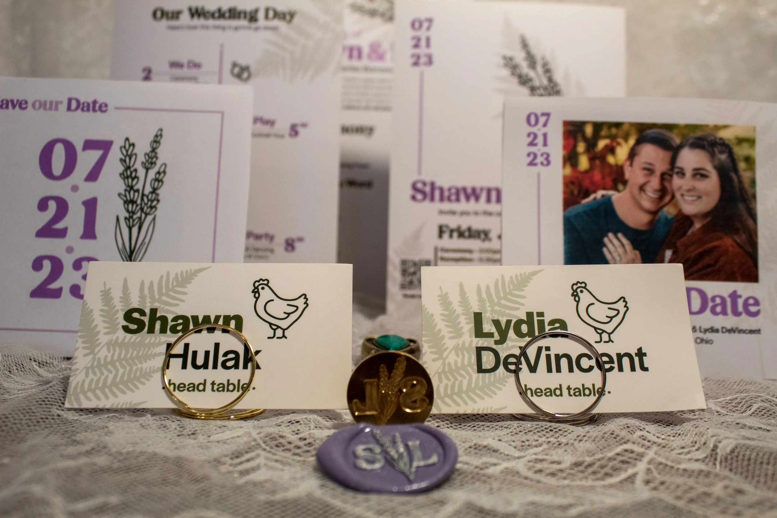 SnL Wedding: Details (Name Cards)