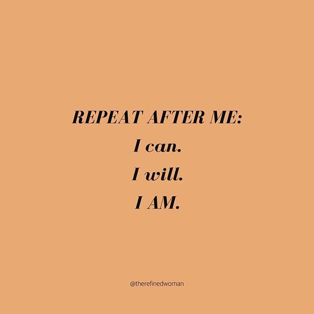 Repeat it until you believe it. You are the girl for the job. Tag a buddy that needs this message. Let&rsquo;s do this ladies!!! XO,
Kat