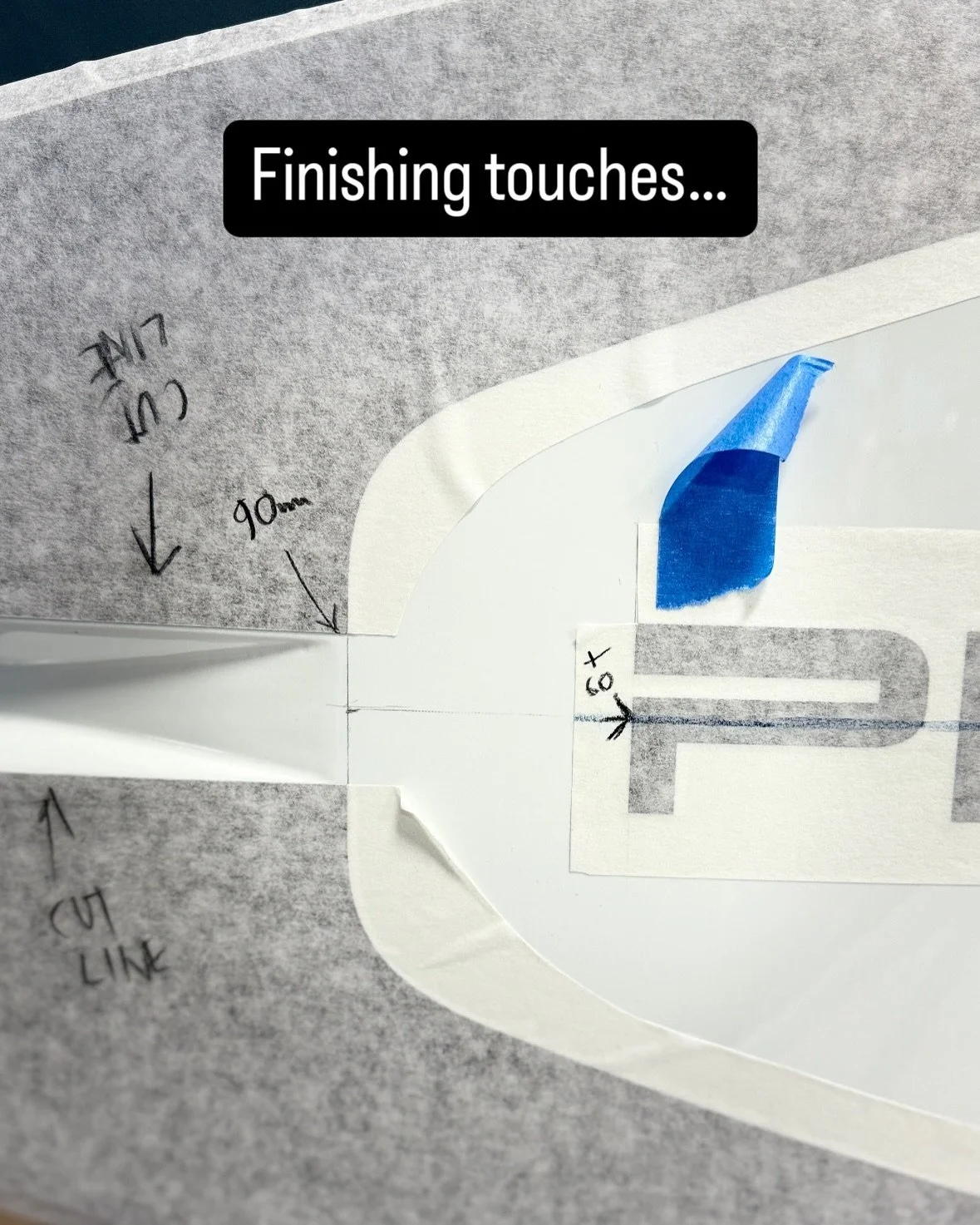 Another day in the workshop finishing up Photon all electric cowlings for the next show.  #industrialdesign #identitydesign #brandingdesign