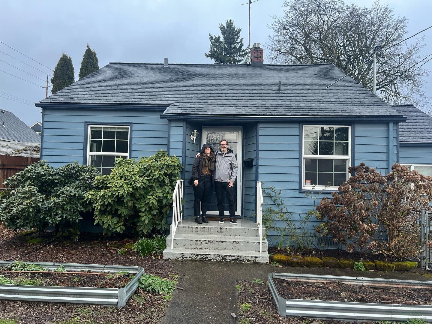 Welcome HOME Wendy and Matt! We are so stoked for y&rsquo;all and we hope you love your house, your neighbors and your 40000 garden beds 🥰💚🏡