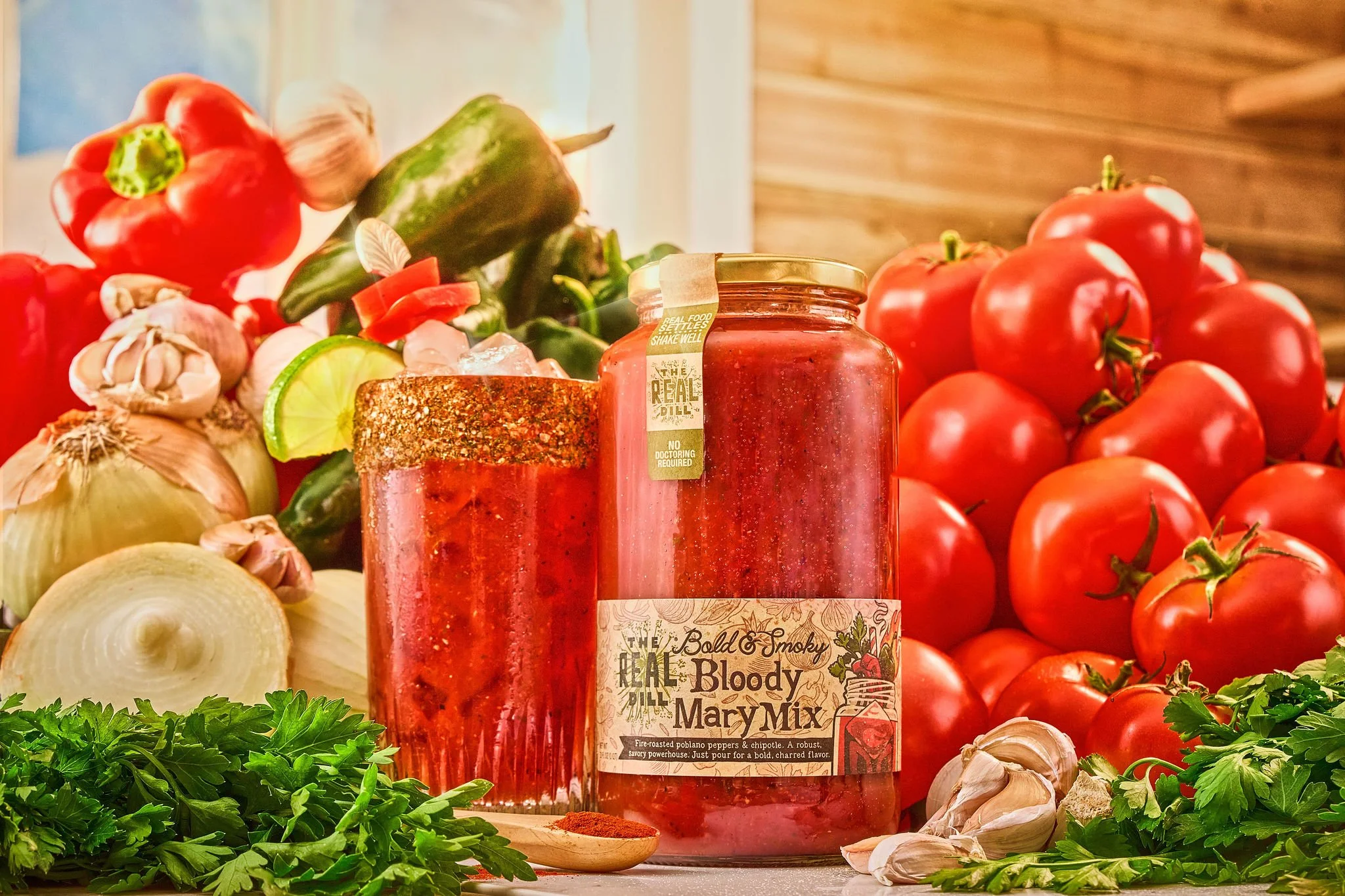 Built for Bloody Mary Purists: The Real Dill Launches Bold &amp; Smoky Bloody Mary Mix&nbsp;