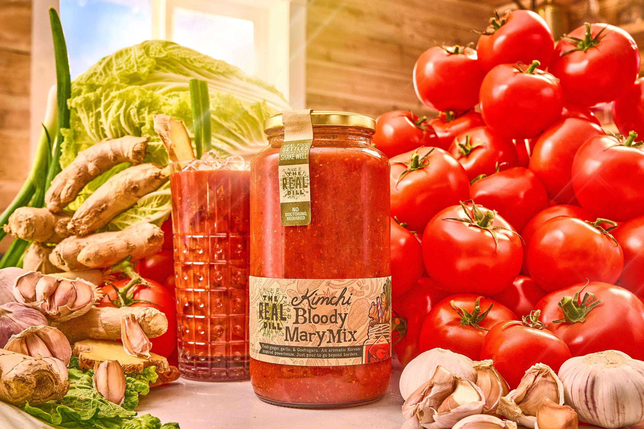 The Real Dill Breaks From Its Pickle-Forward Roots With Limited-Batch Kimchi Bloody Mary Mix