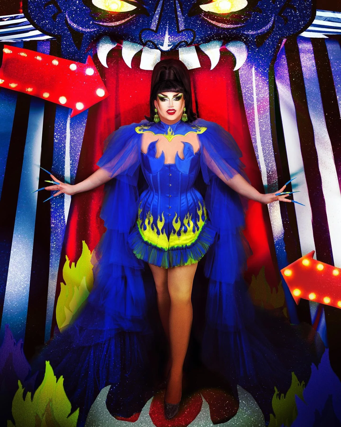 Uk vs the World S2🌎, LETS GO!

@chorizamay Entrance Look, Episode 1

Newcastles Spiciest and Silliest Sausage is back on our screens tonight! I can&rsquo;t wait to show off the ART that we&rsquo;ve created for this season!😭❤️

Photo and Retouch: @h