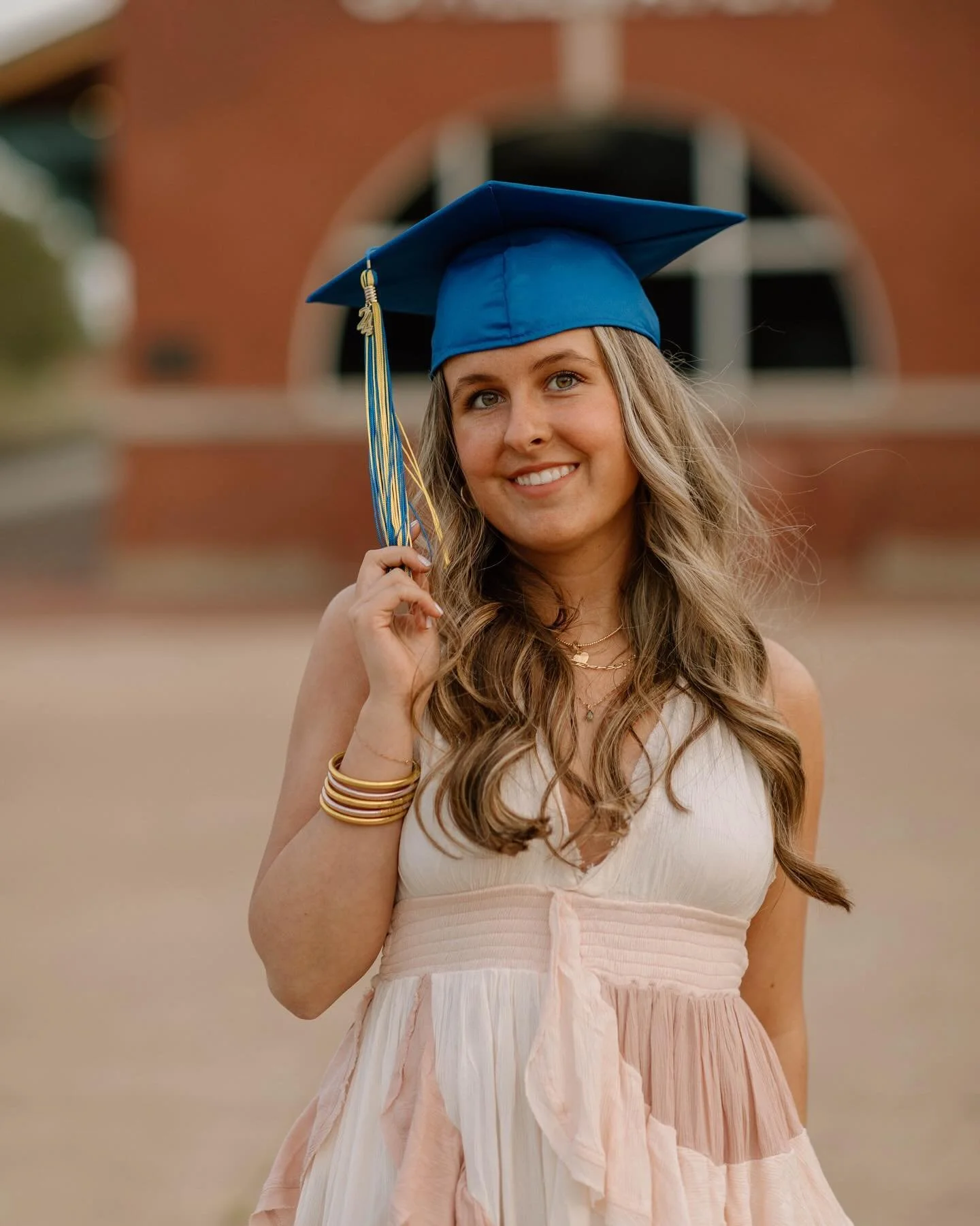 CARMEN SR. &lsquo;24 🎓💛💙 What an incredibly fun shoot with this Stillwater High School Senior! &amp; can I hear a little commotion for the location?! 🚂🛤️ Who knew Stillwater had a WHOLE train station?! More pictures to come because I can&rsquo;t