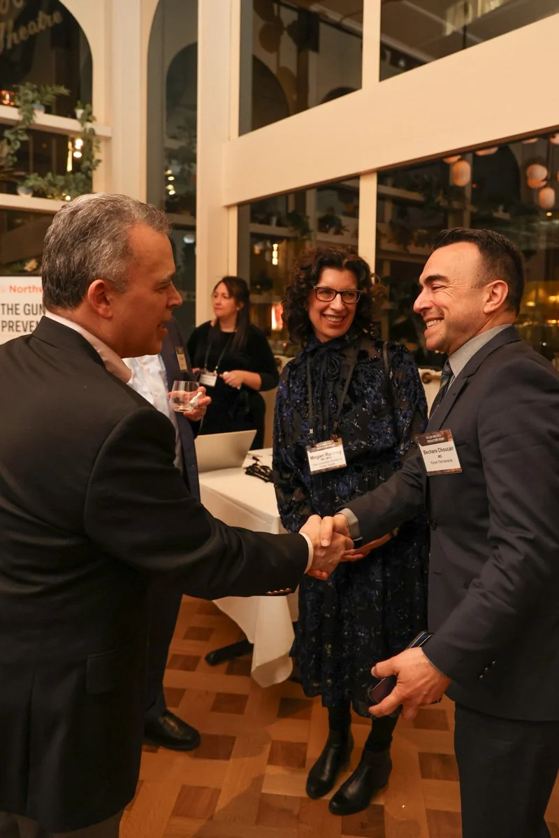 business executives shaking hands in nyc