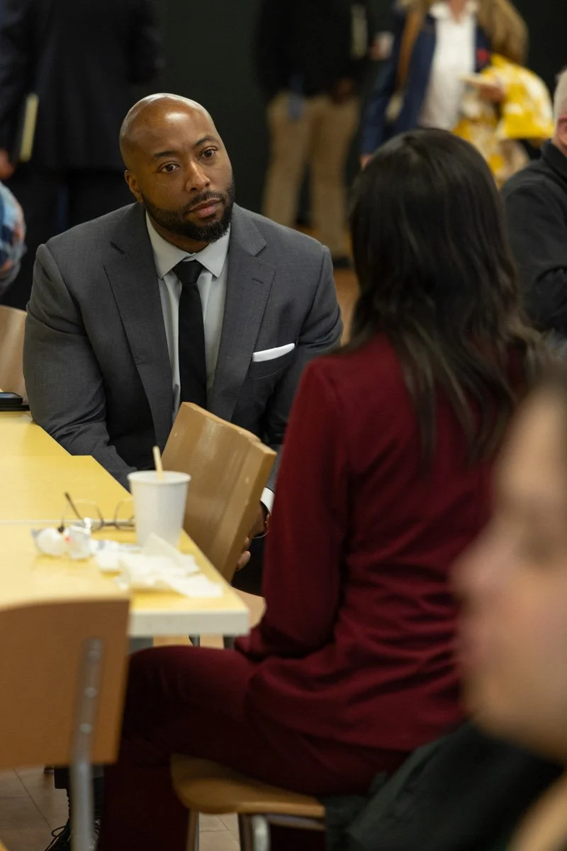 attendees networking at a conference in new york city