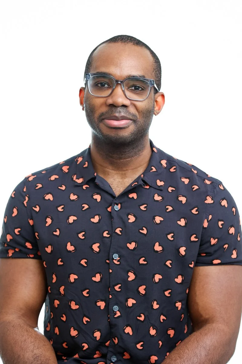 Professional business headshot in a Manhattan office