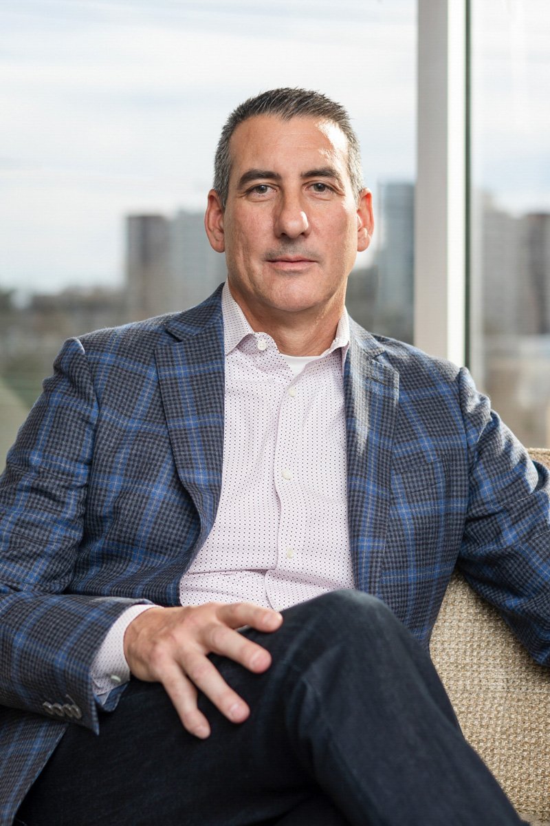 Executive portrait photographed by a New York City headshot photographer