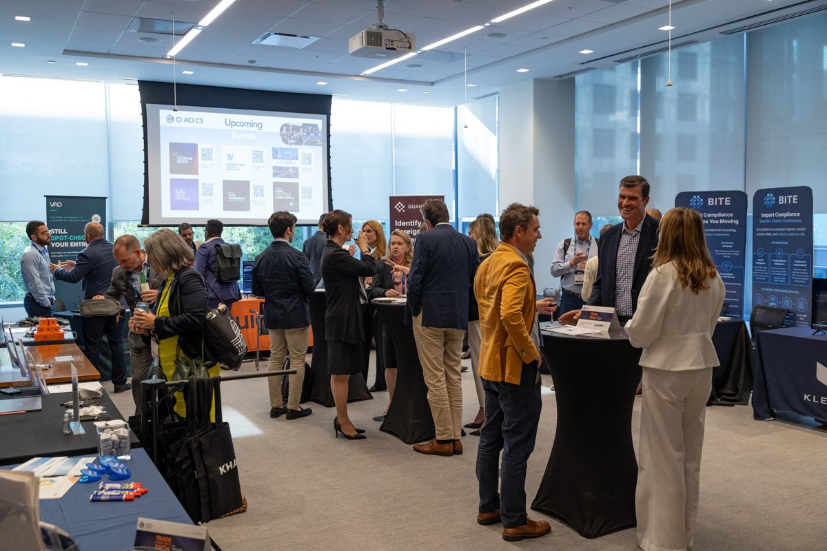 Sponsors exhibiting during ACI's Trade Compliance Tech conference in New York City