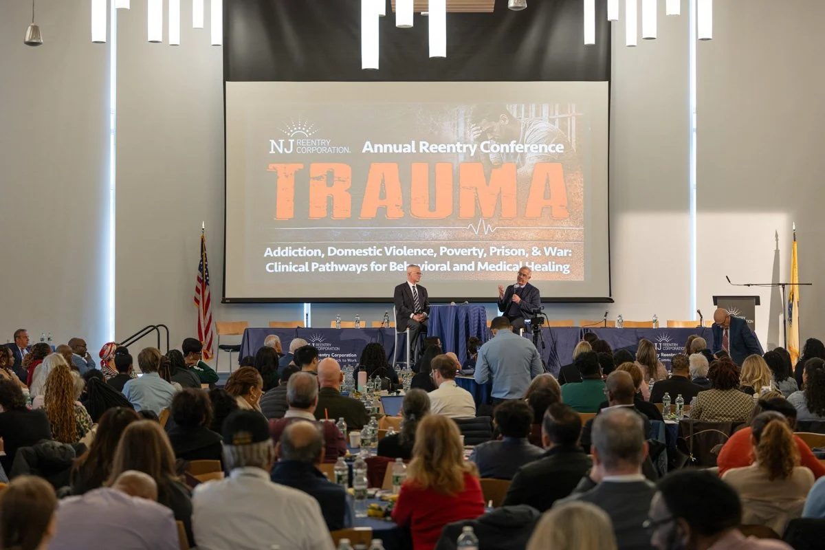 fireside chat discussion at a nonprofit conference in jersey city