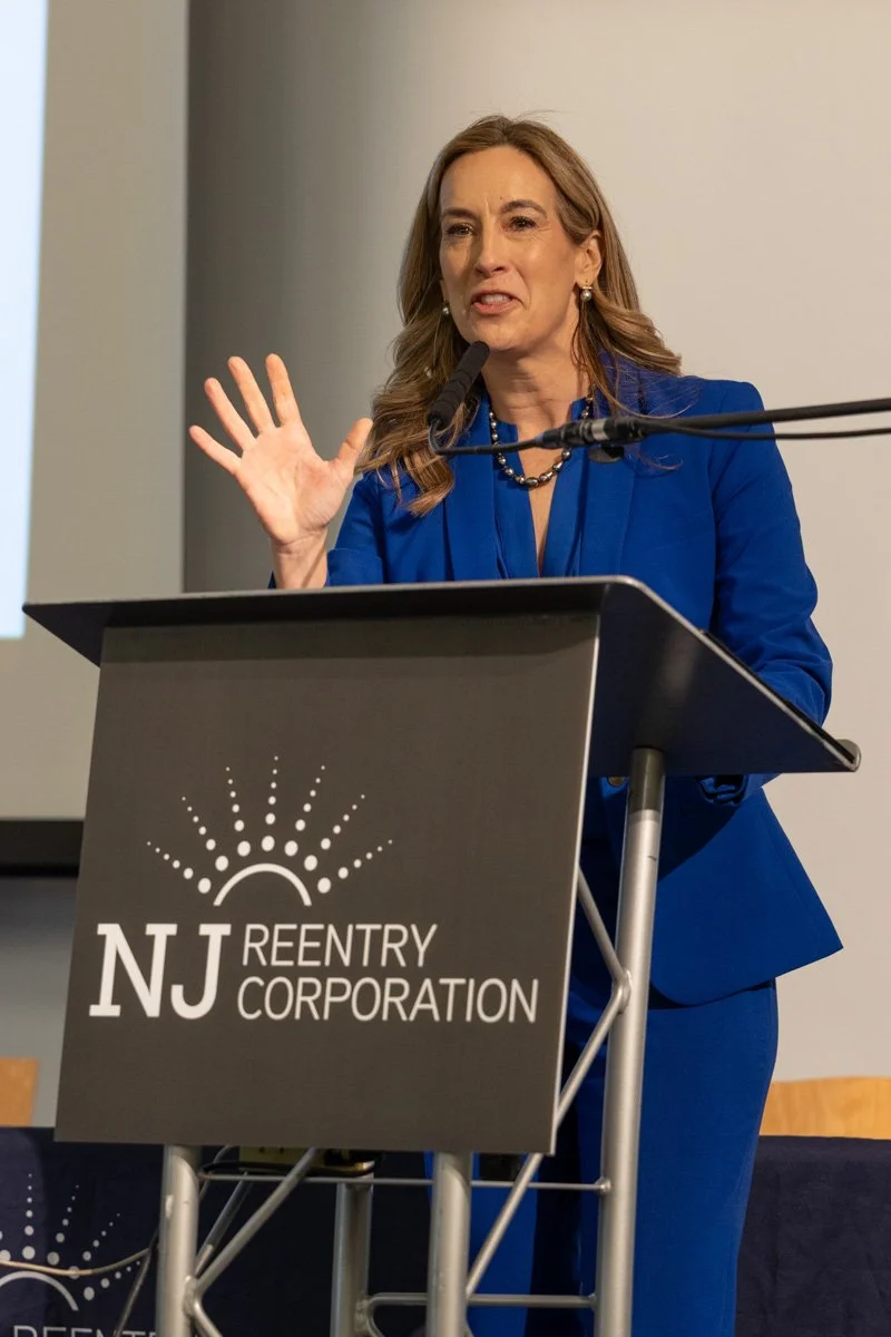 NJ govenor speaking at a nonprofit conference in jersey city