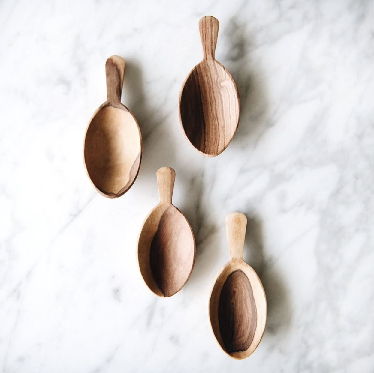 Olive Wood Scoops