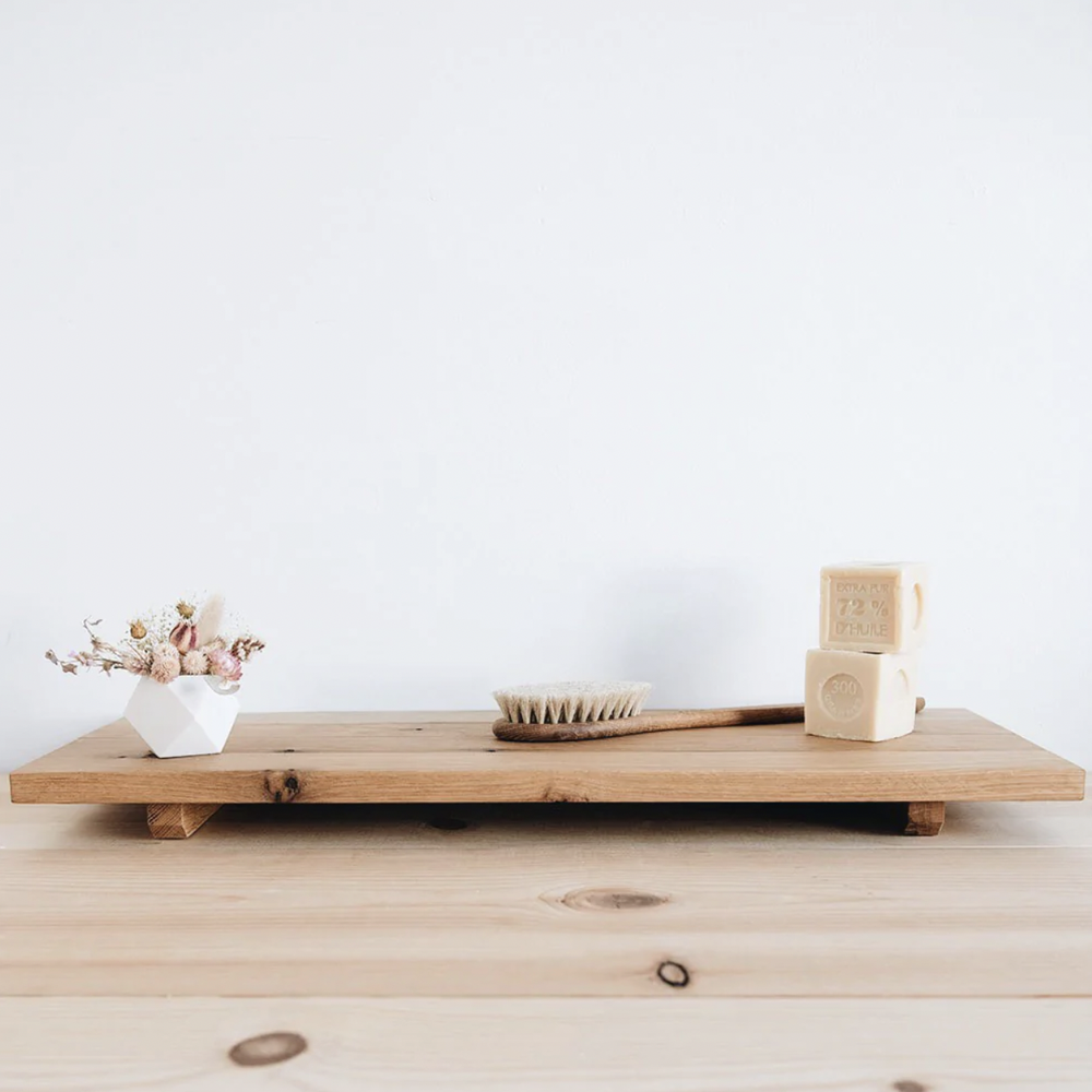 Oak Bath Caddy