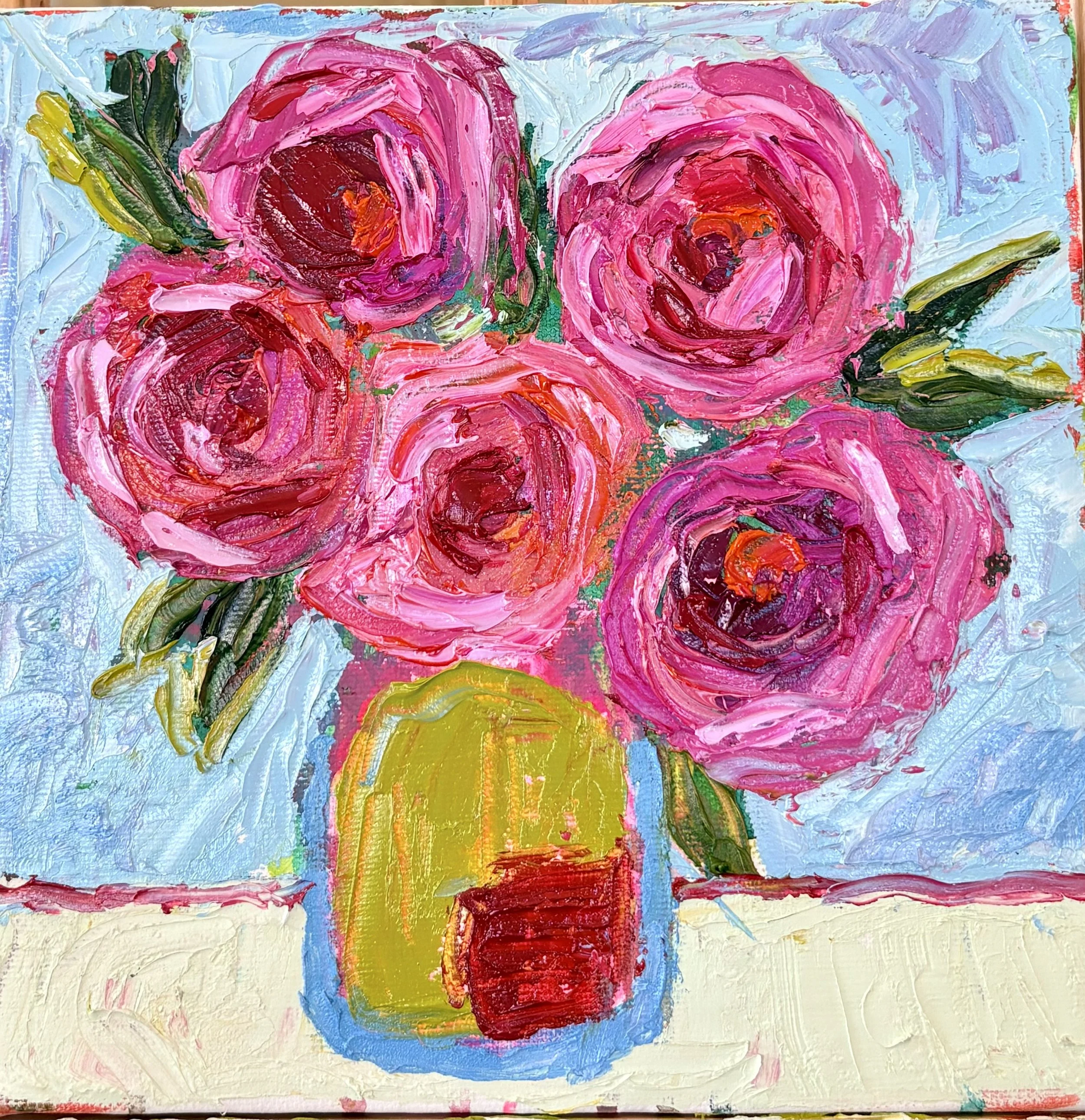8"x8"x 1.5" - Oil on Canvas $150.00