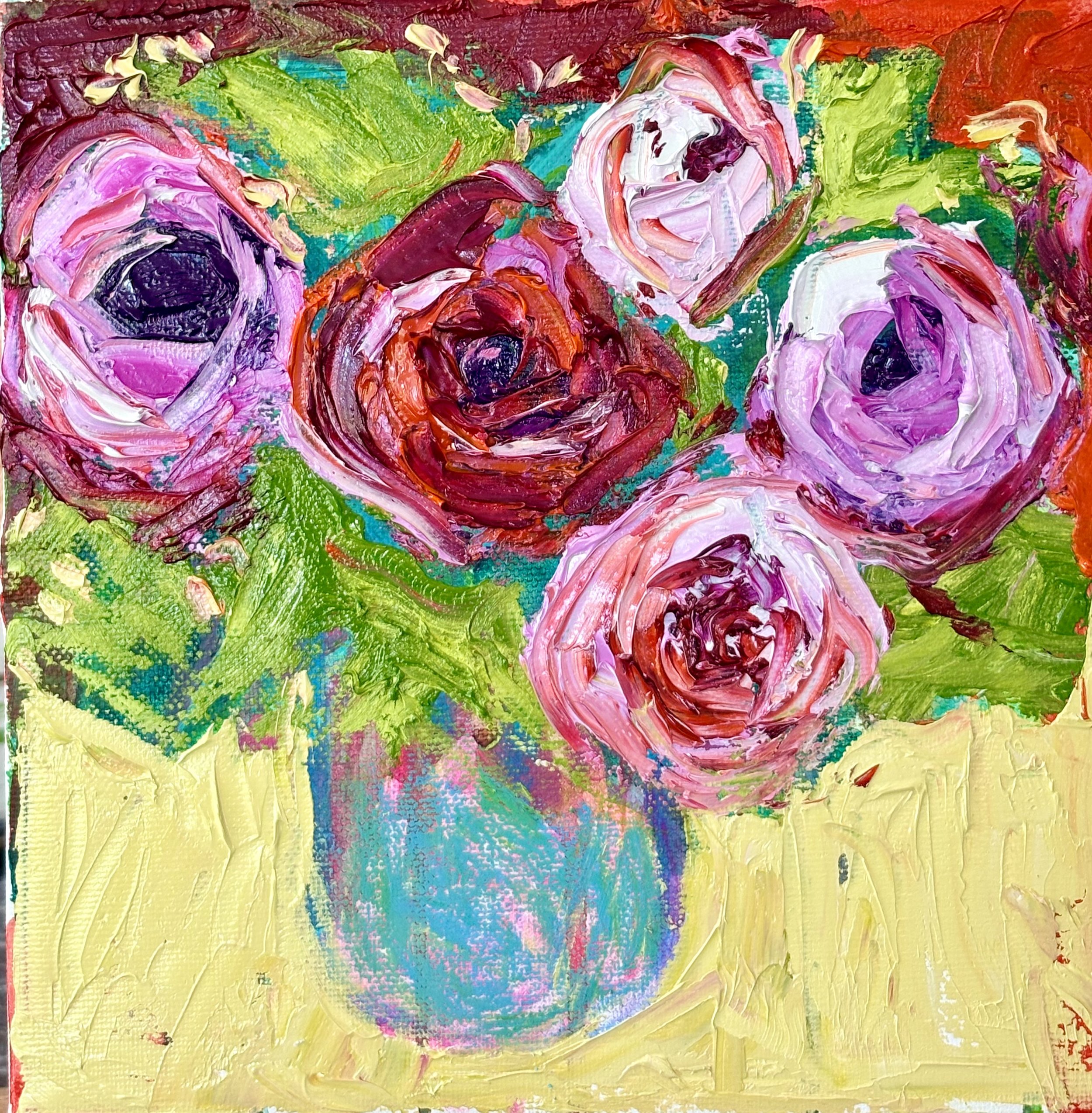 8"x8"x 1.5" - Oil on Canvas $150.00