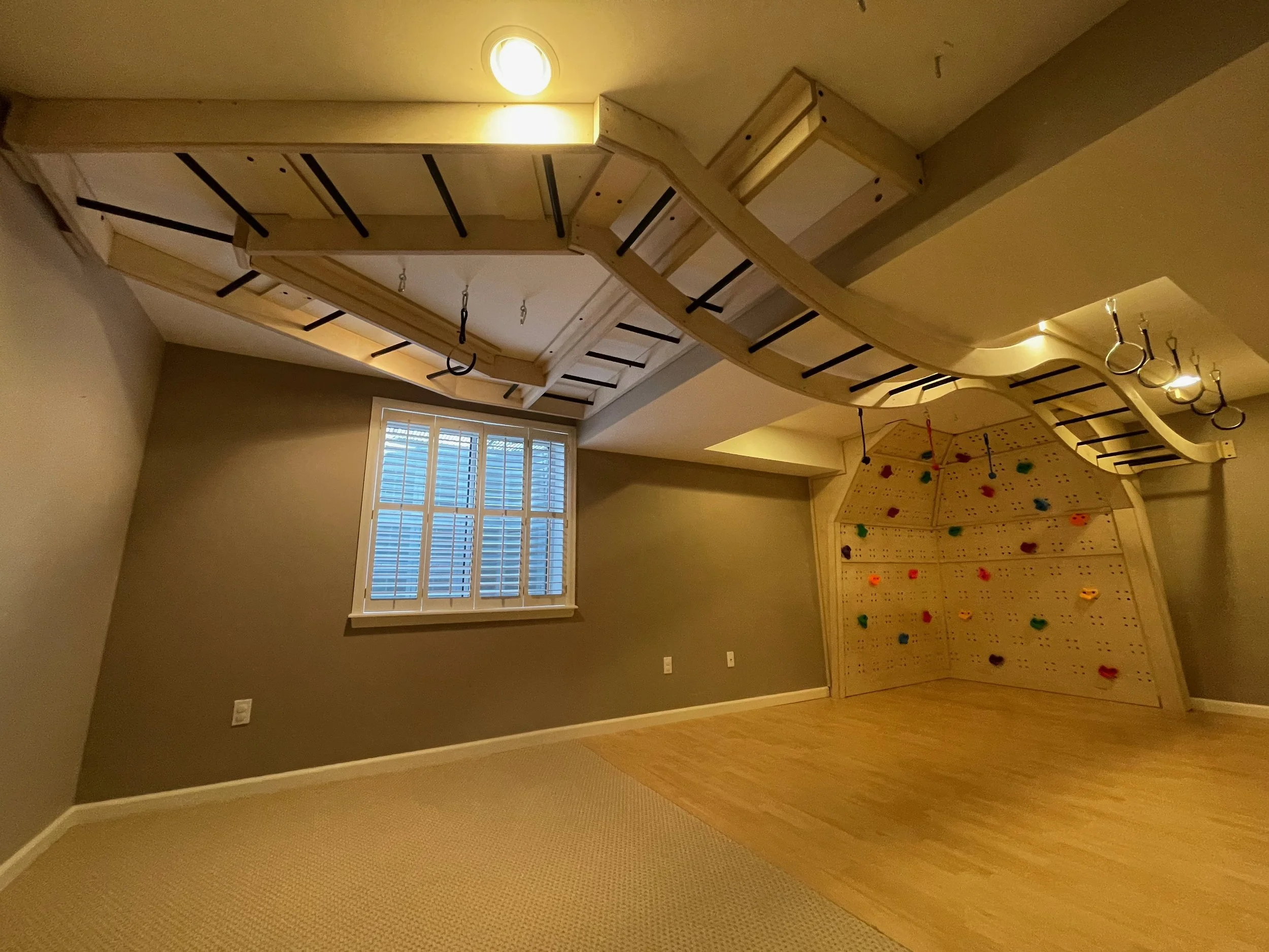 Ninja Warrior Basement