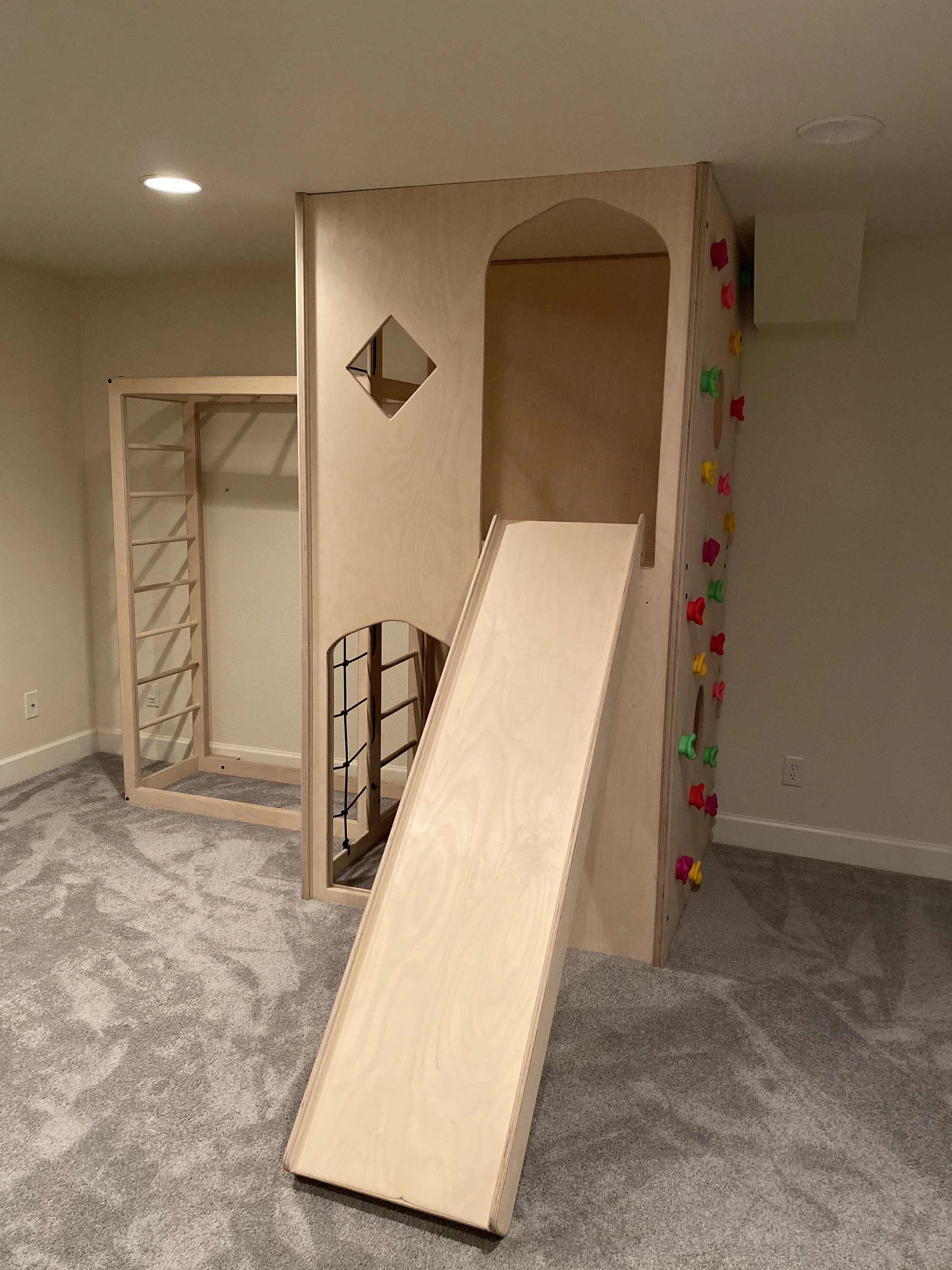 Small Basement Playscape