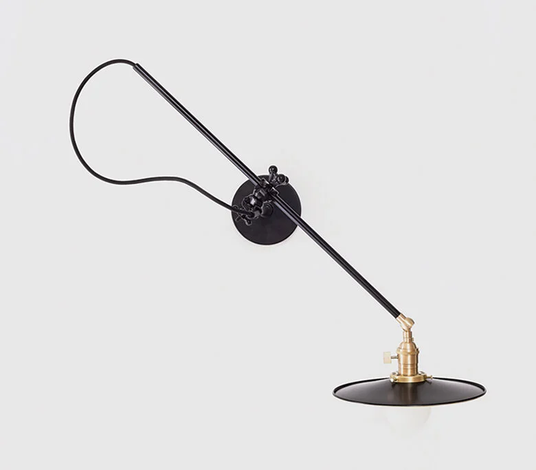Use this flexible, fully adjustable wall lamp ($775) from Workstead as a wall sconce, a reading light or a task lamp. Available at Brian Paquette at Home, Central District, 2407 E Union St., Suite D; 206.329.0433