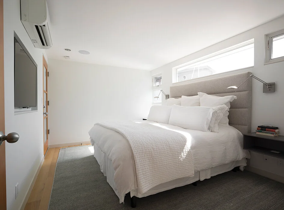 Image Credit: Alex CrookMaster bedroom with a large walk-in closet
