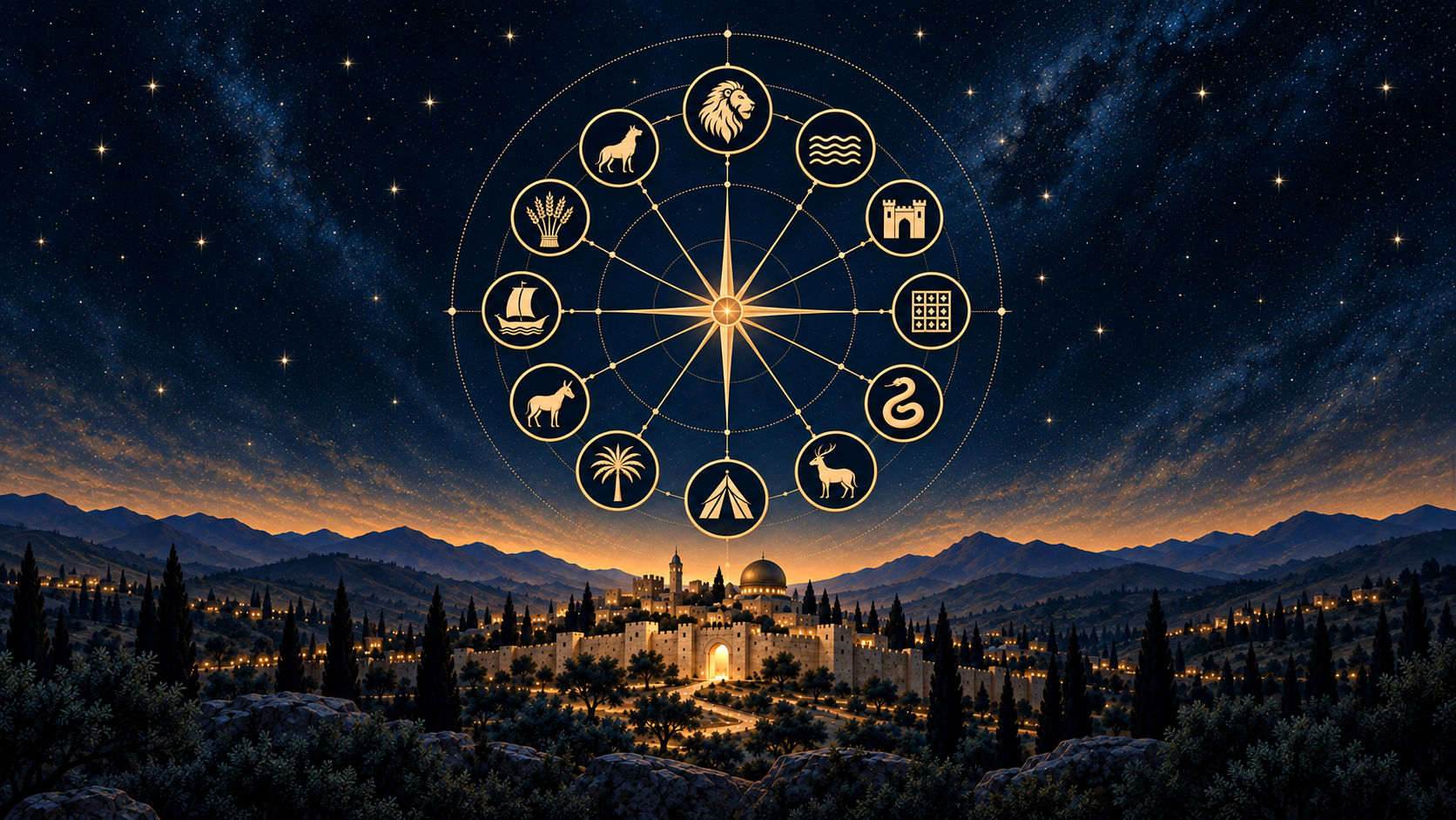 The twelve tribes of Israel