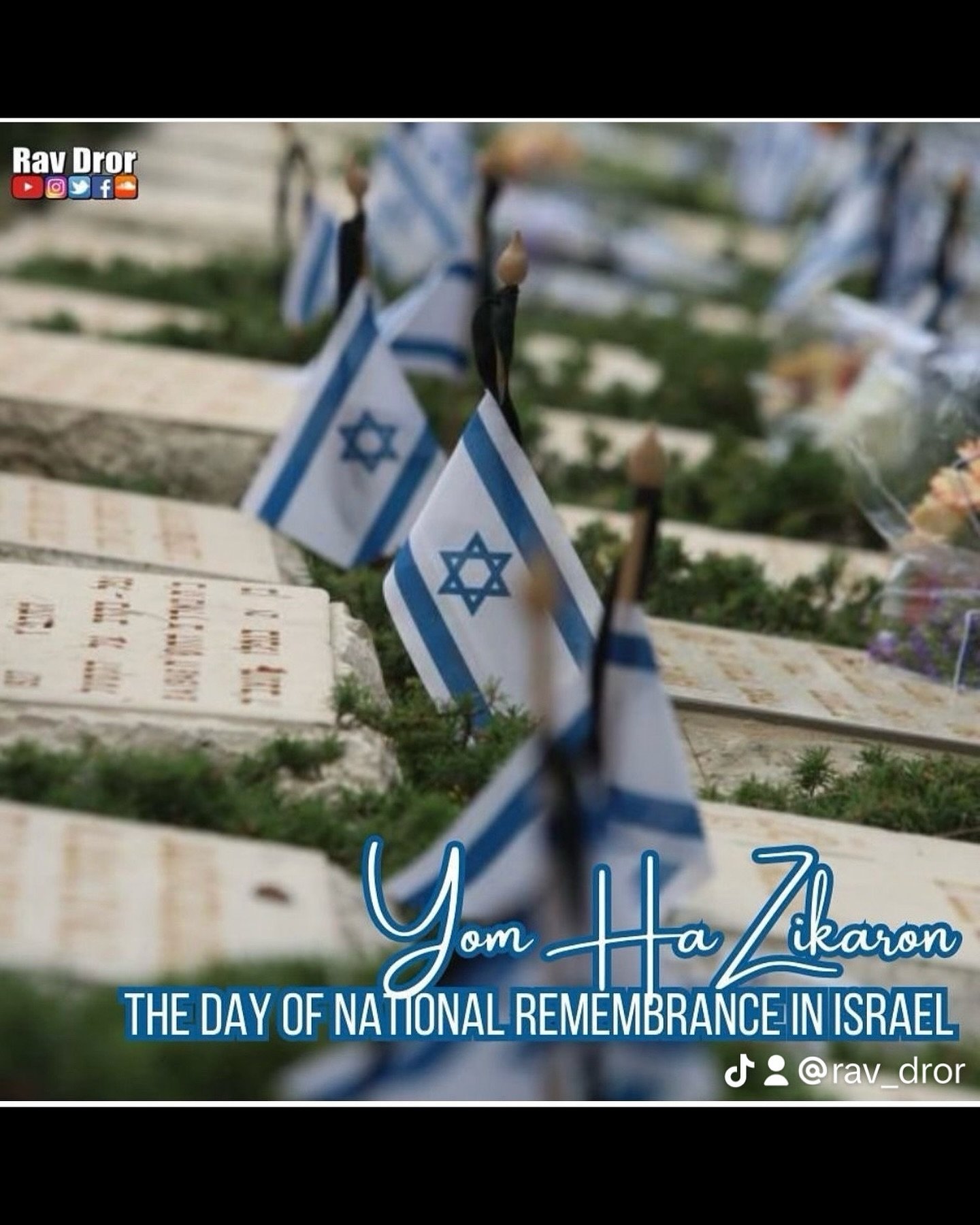 On Yom HaZikaron we remember all the brave people who fell in the wars that took place in the process of establishing the state of Israel, and all those killed by terrorist attacks in Israel and around the world. Especially this year, as we lost hund