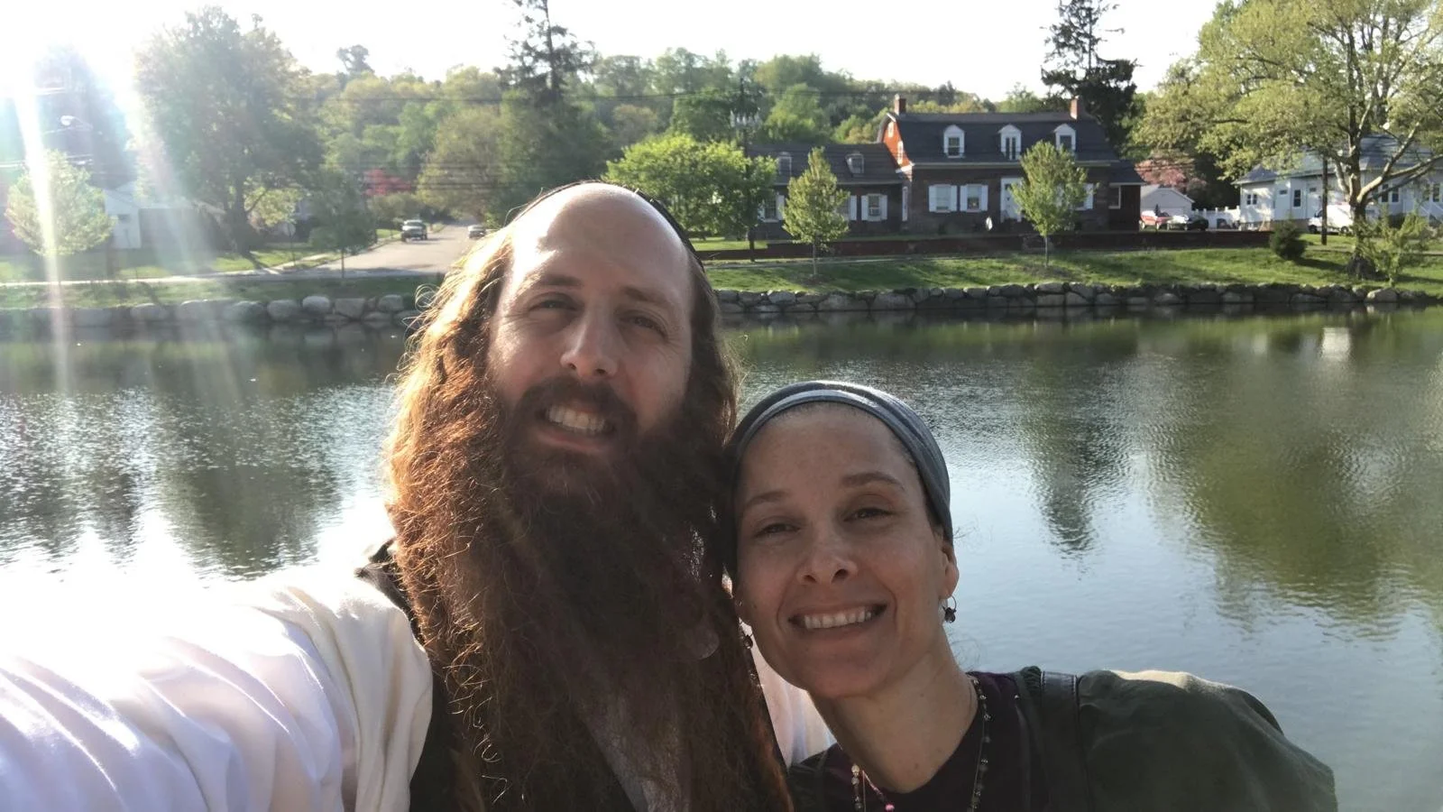 Rav Dror and his wife, Eynav