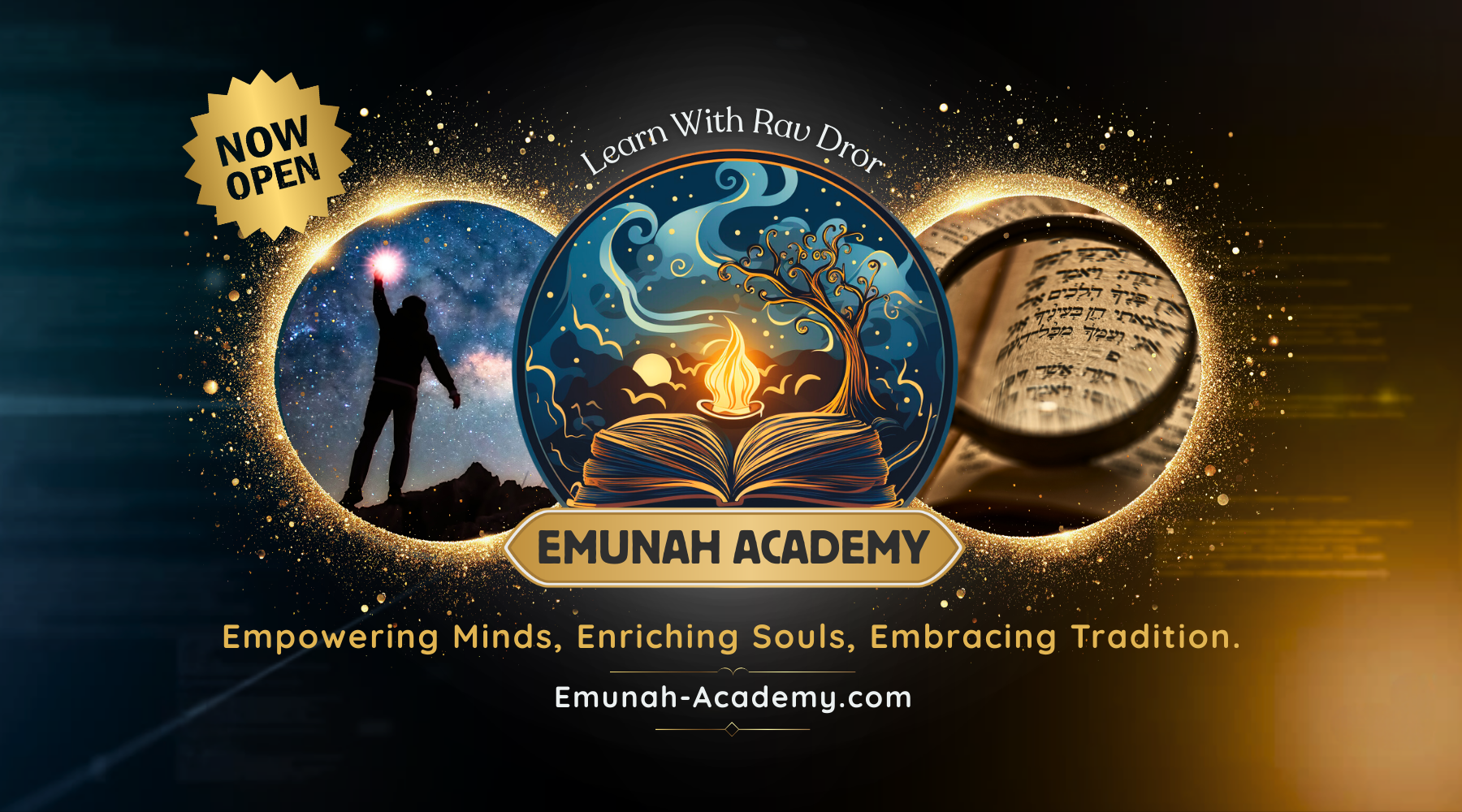 Emunah Academy is a unique online learning platform, guided by Rav Dror. Whether you’re deepening your Jewish roots, beginning your journey into Judaism and conversion, or looking to strengthen your faith, our courses provide the tools to grow closer