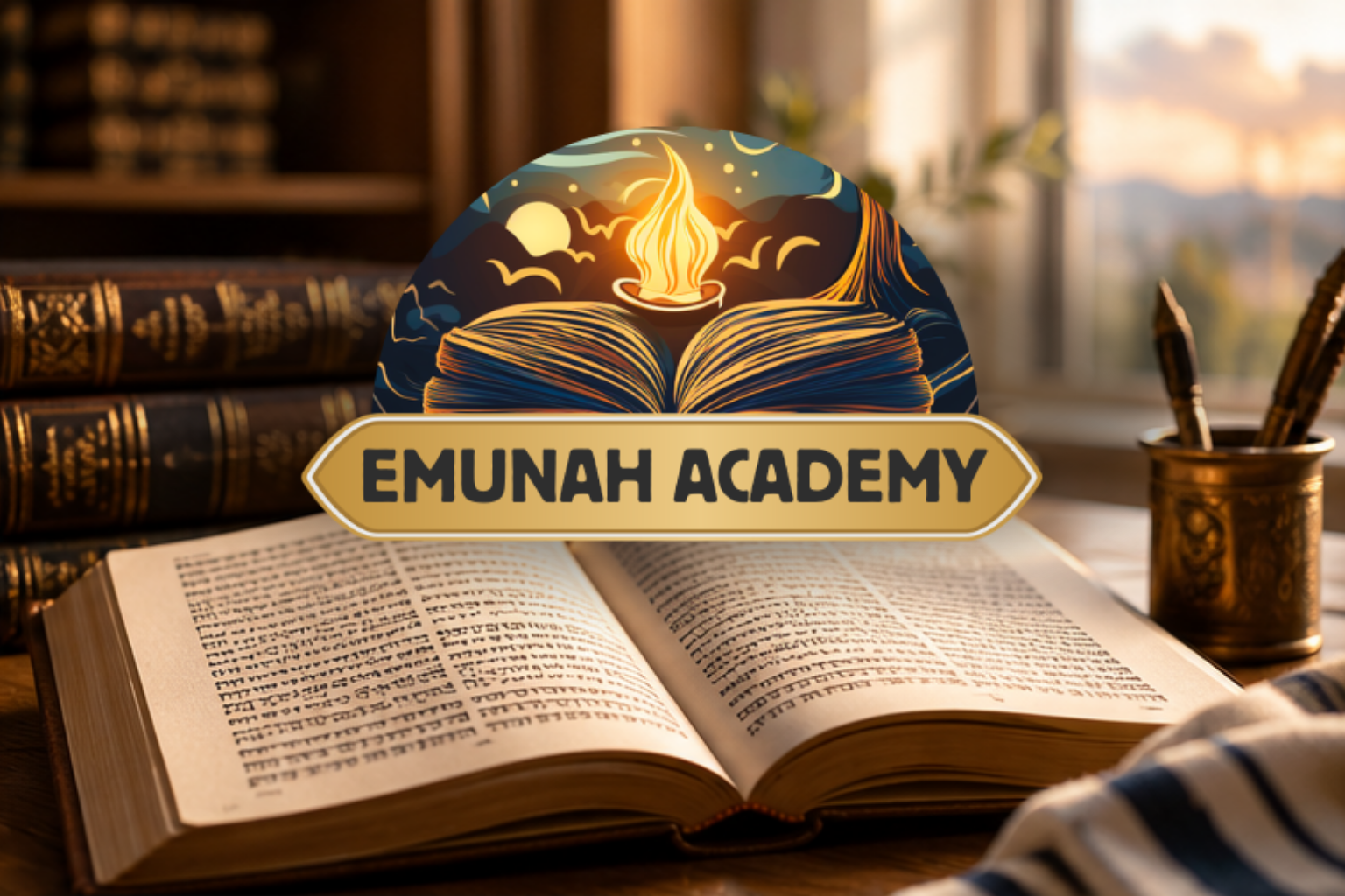 Emunah academy, hebrew books