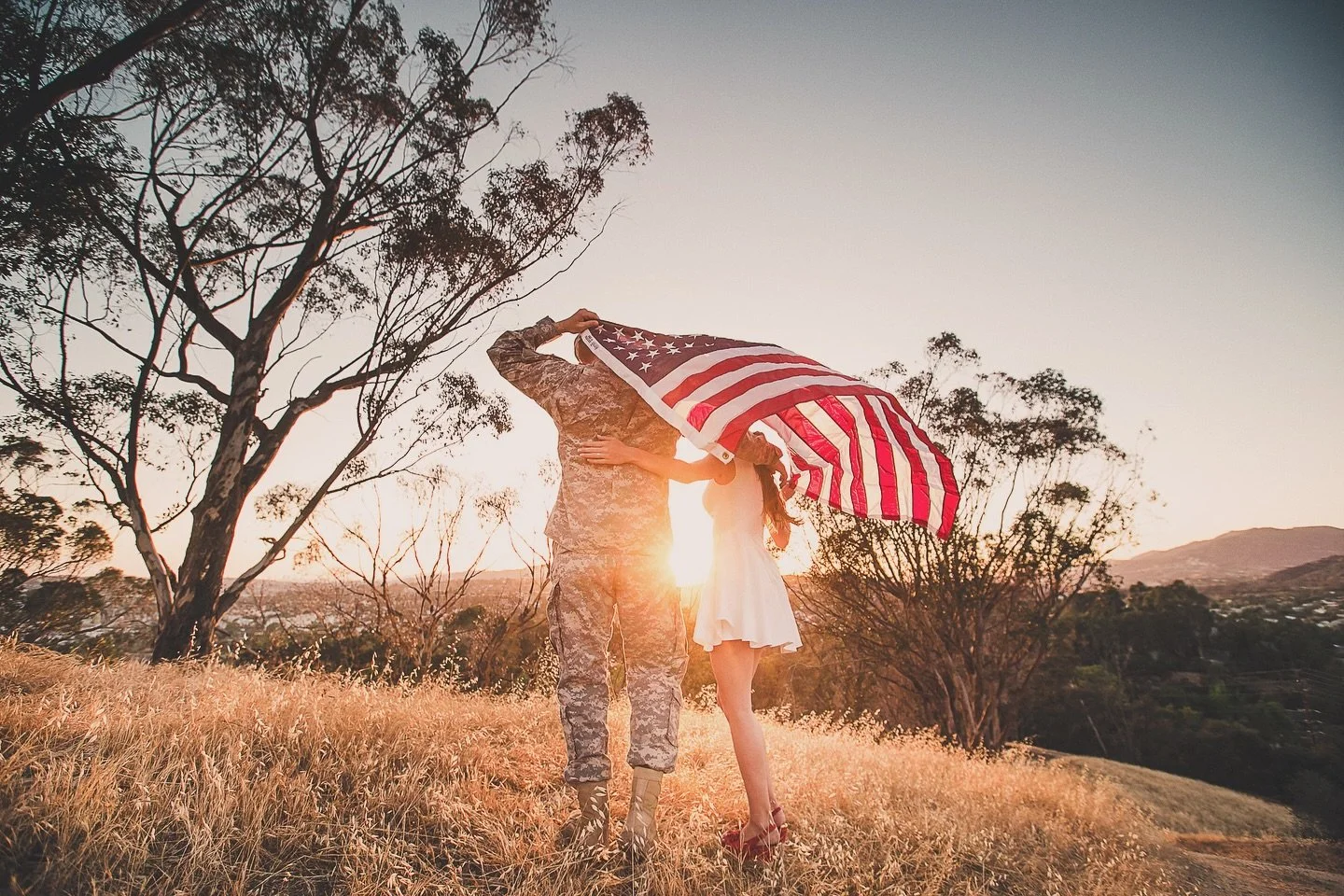 Today we pause to honor the courage, sacrifice, and love that define our nation&rsquo;s veterans.  Thank you to all who serve and the families who serve alongside them. 🇺🇸

Photo of Cassandra and Zack. 

#VeteransDay #VeteransDay2025 #CallawayGable