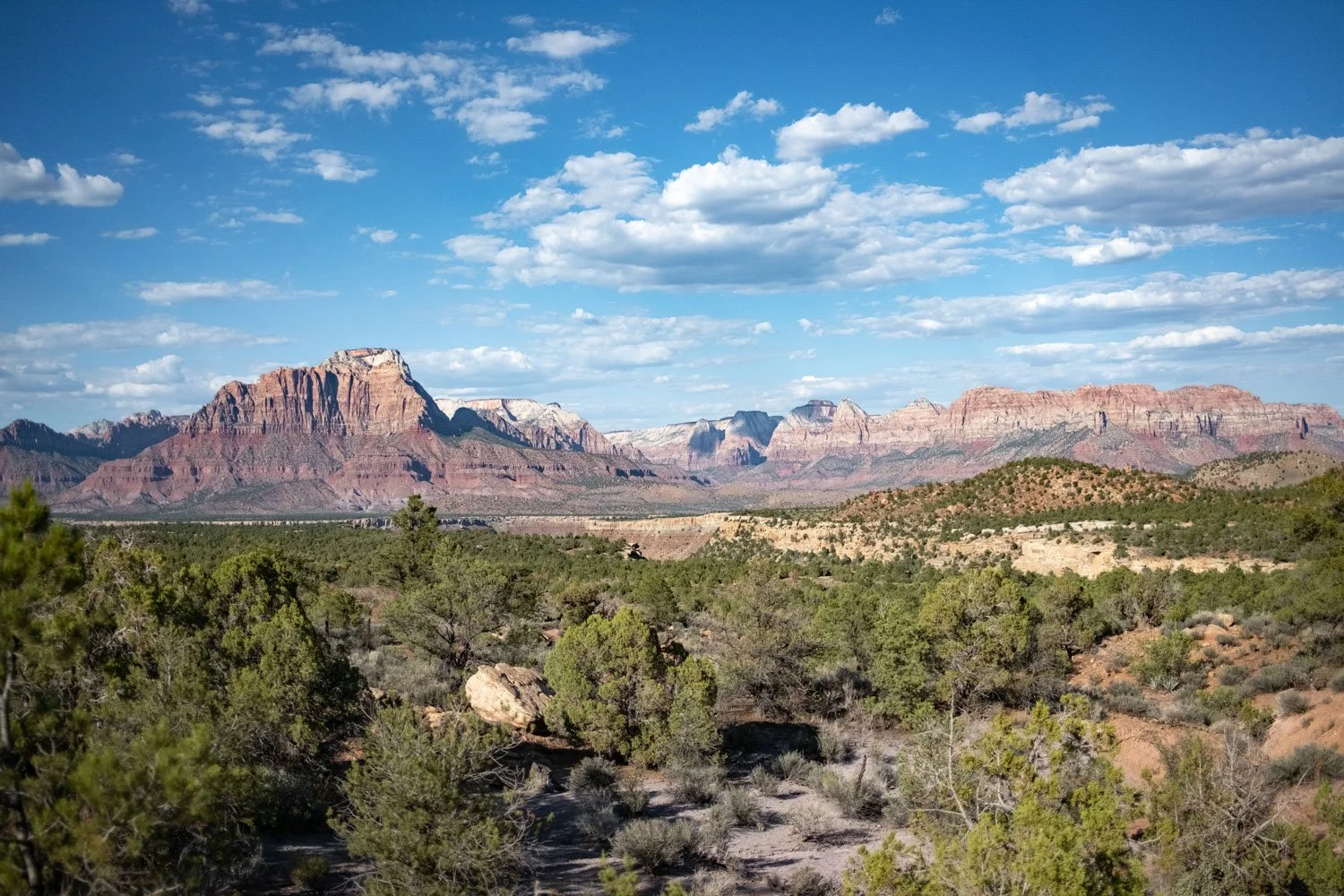 View of Canaan Mountain Wilderness from Smithsonian Butte