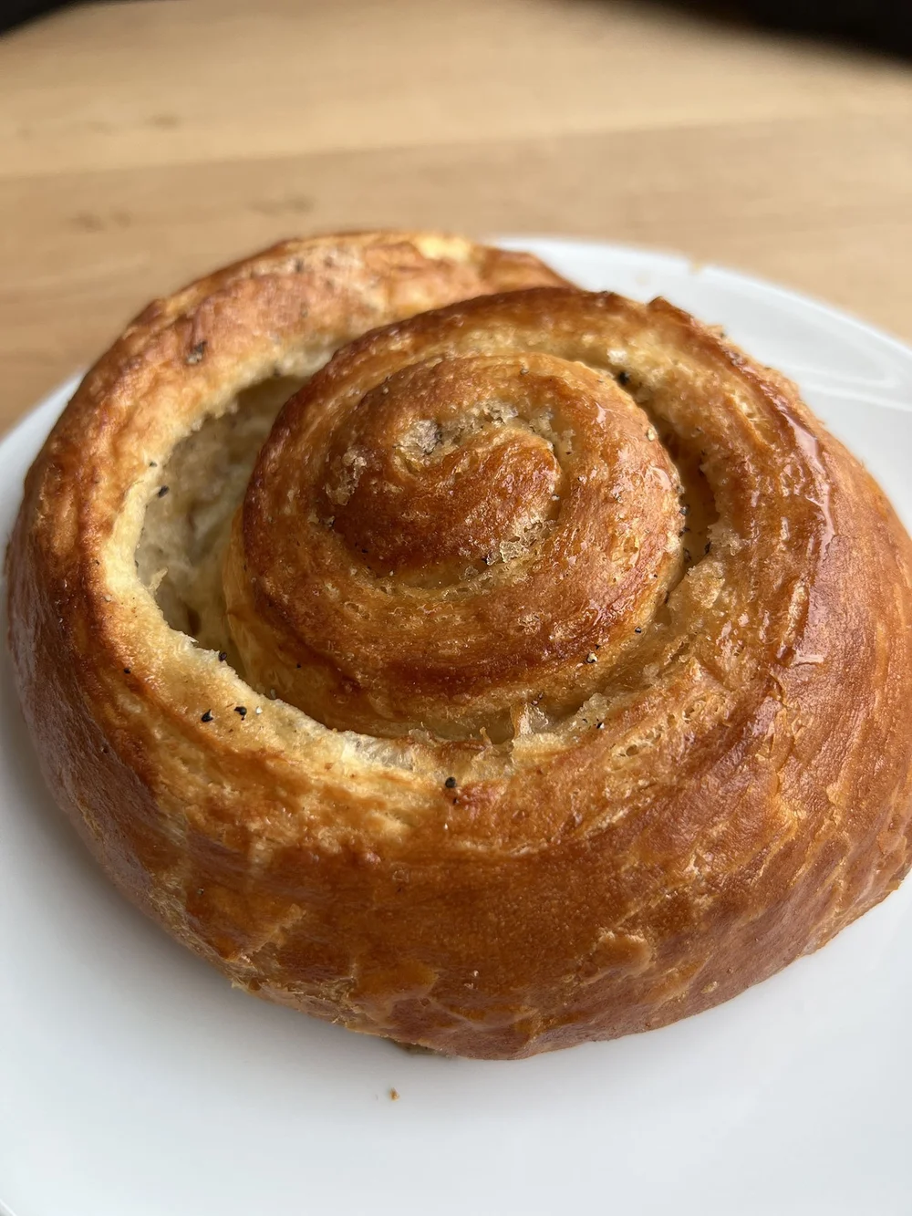 The famous Ocean Roll from the Sparrow Bakery in Bend, Oregon