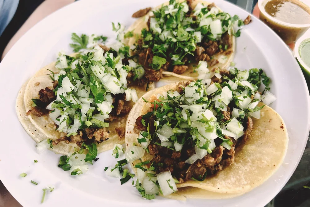 Tacos from Tacos Don Roge Carpinteria, California