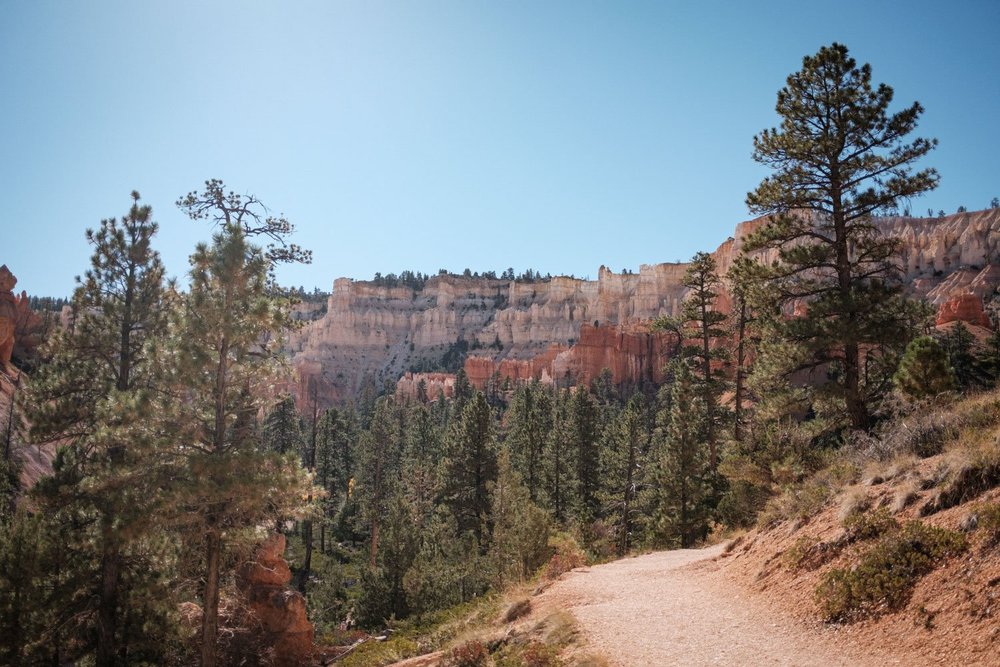 Bottom of Queens Garden Trail in Bryce Canyon