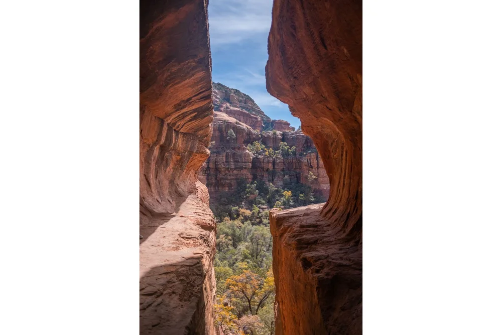 Subway Cave Trail the most famous view