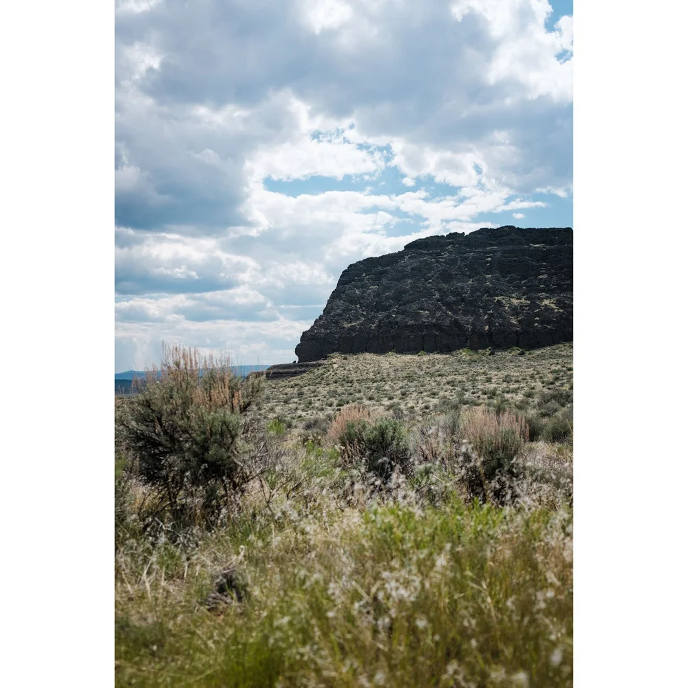 Fort Rock, Oregon, view of western end